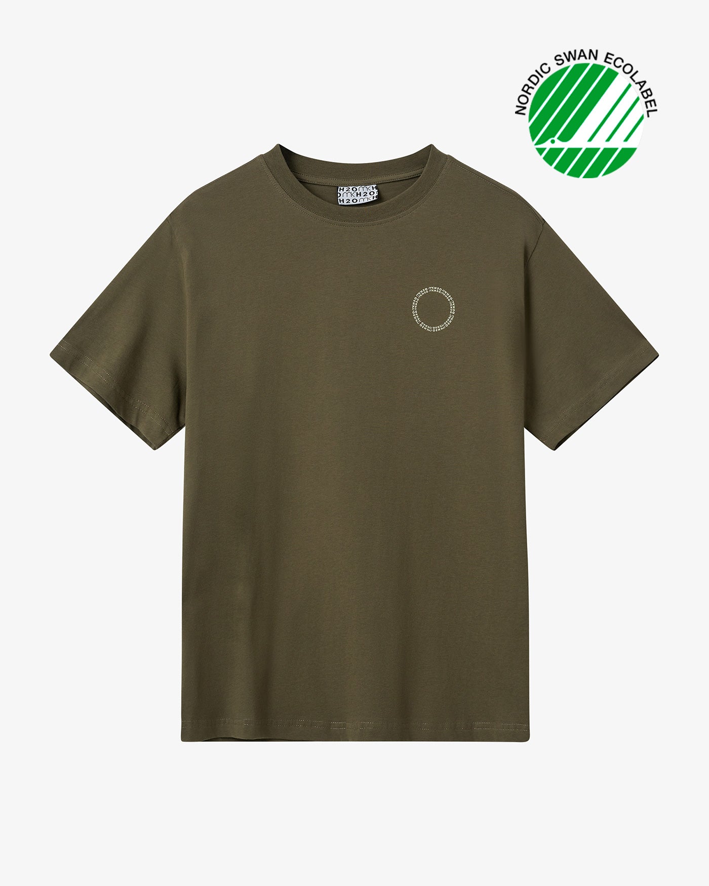 H2O Basic MKH2O Core Flex Tee T-Shirt 3027 Forest Army