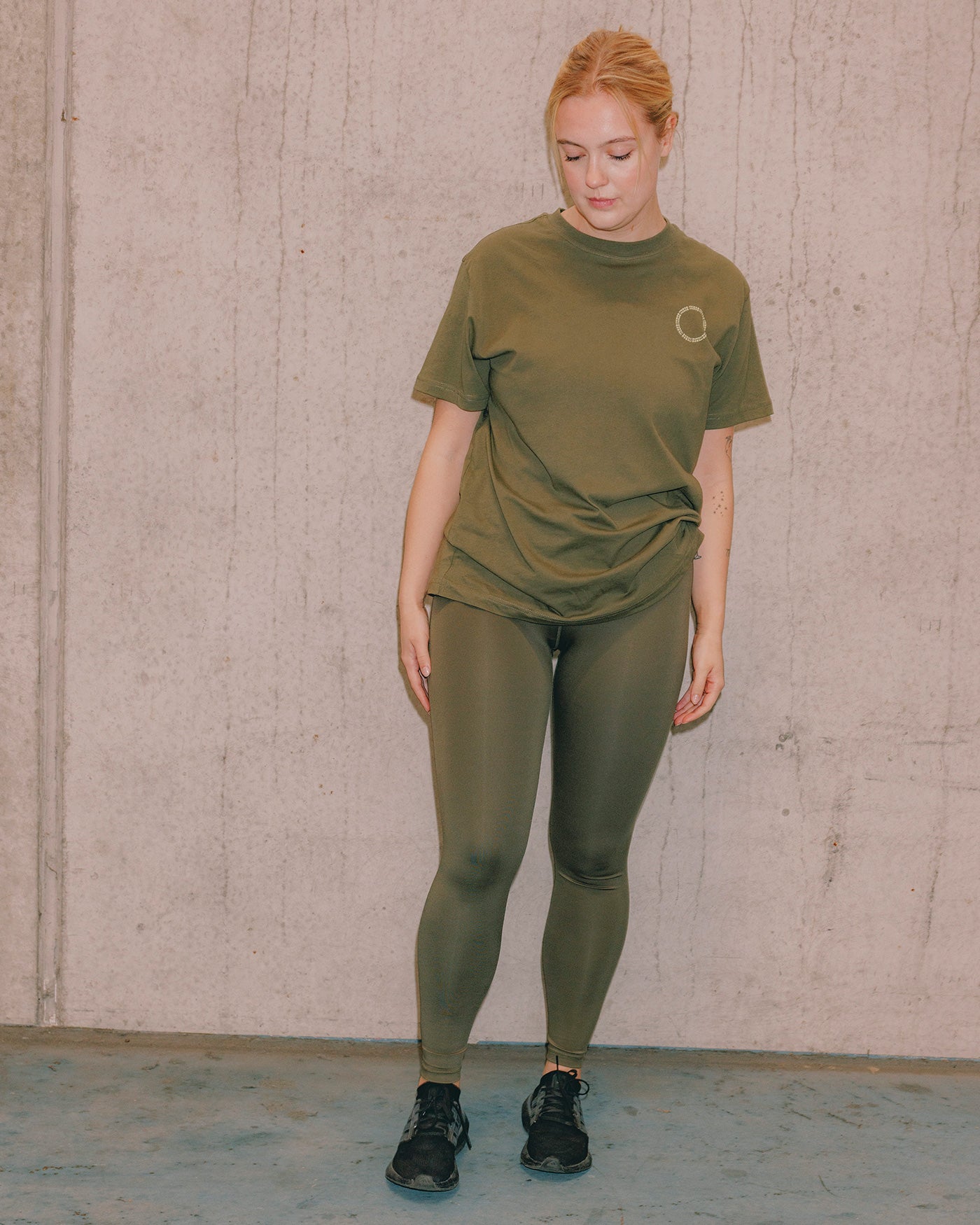 H2O Basic MKH2O Core Flex Tights Pants 3027 Forest Army
