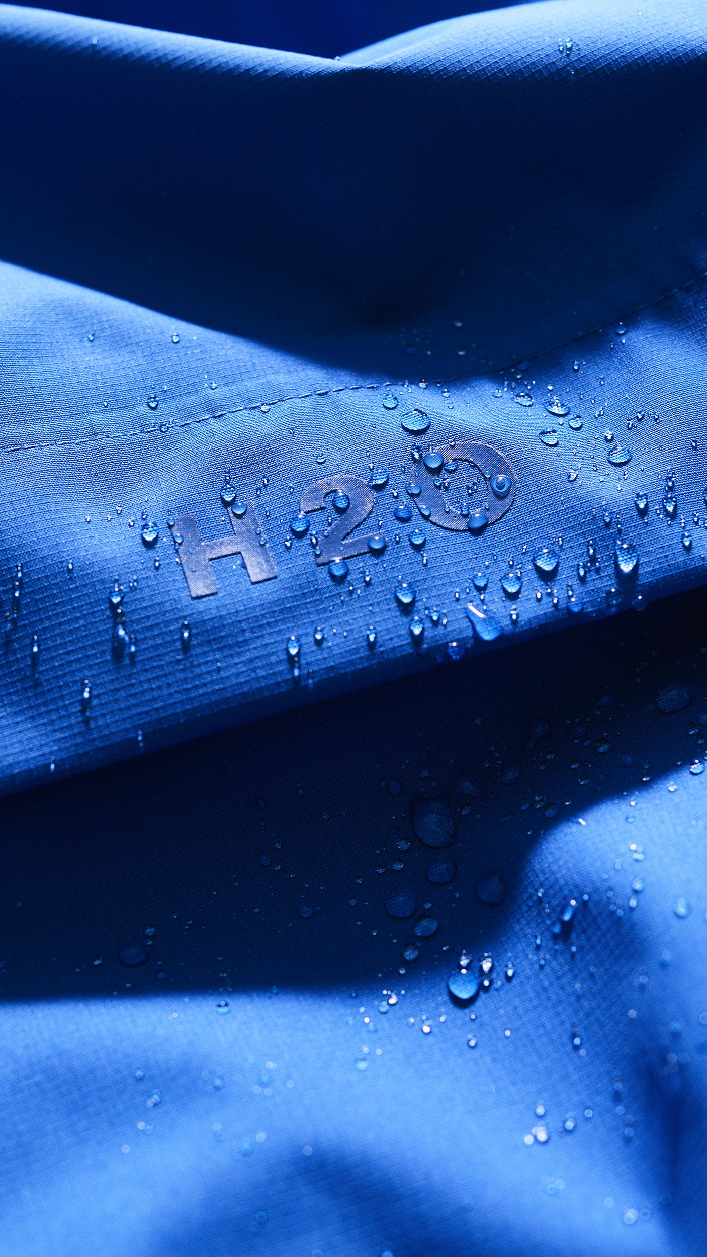 H2O Rømø LW Packable Rain Jacket Rain Wear 2610 Blue