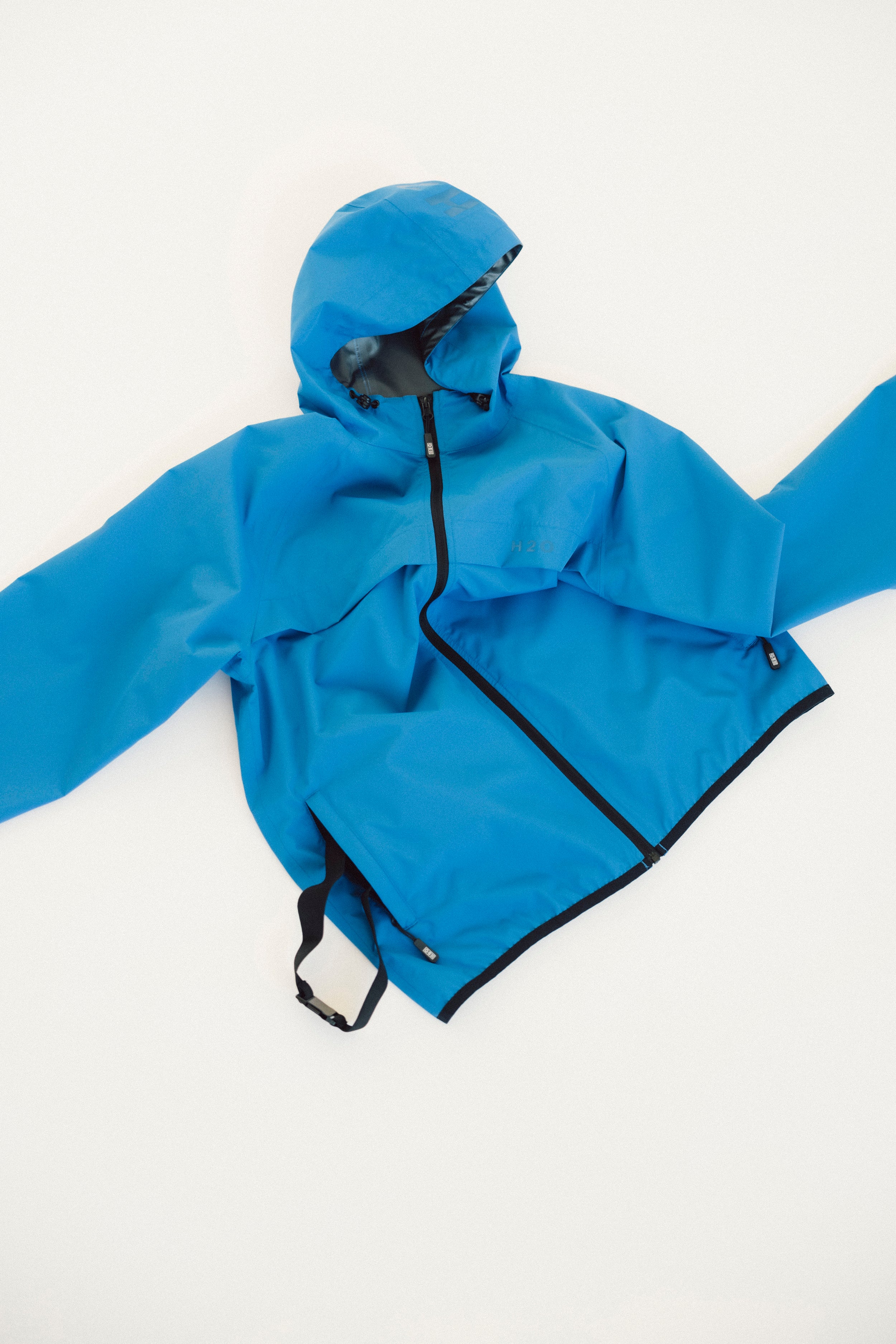H2O Rømø LW Packable Rain Jacket Rain Wear 2610 Blue