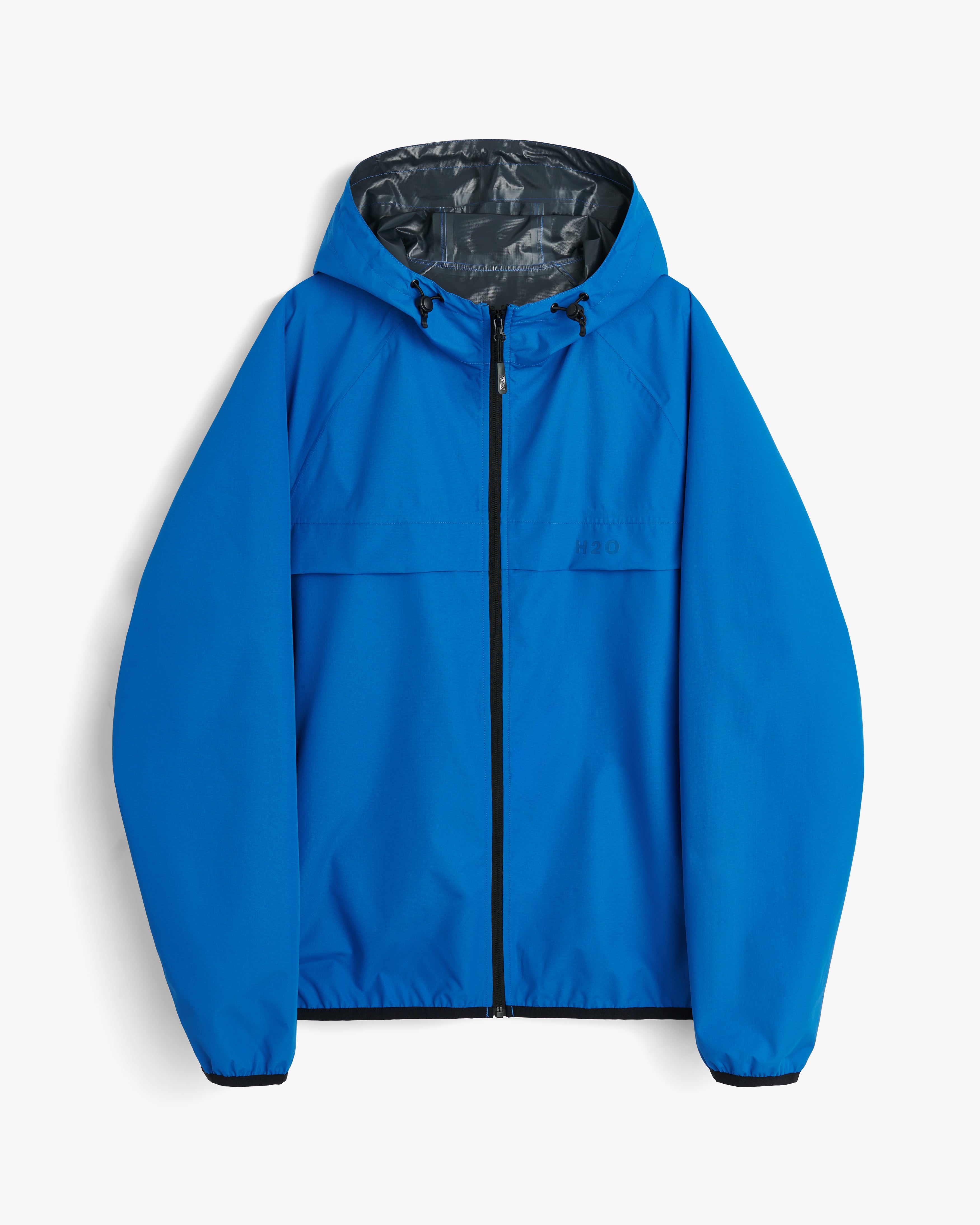 H2O Rømø LW Packable Rain Jacket Rain Wear 2610 Blue
