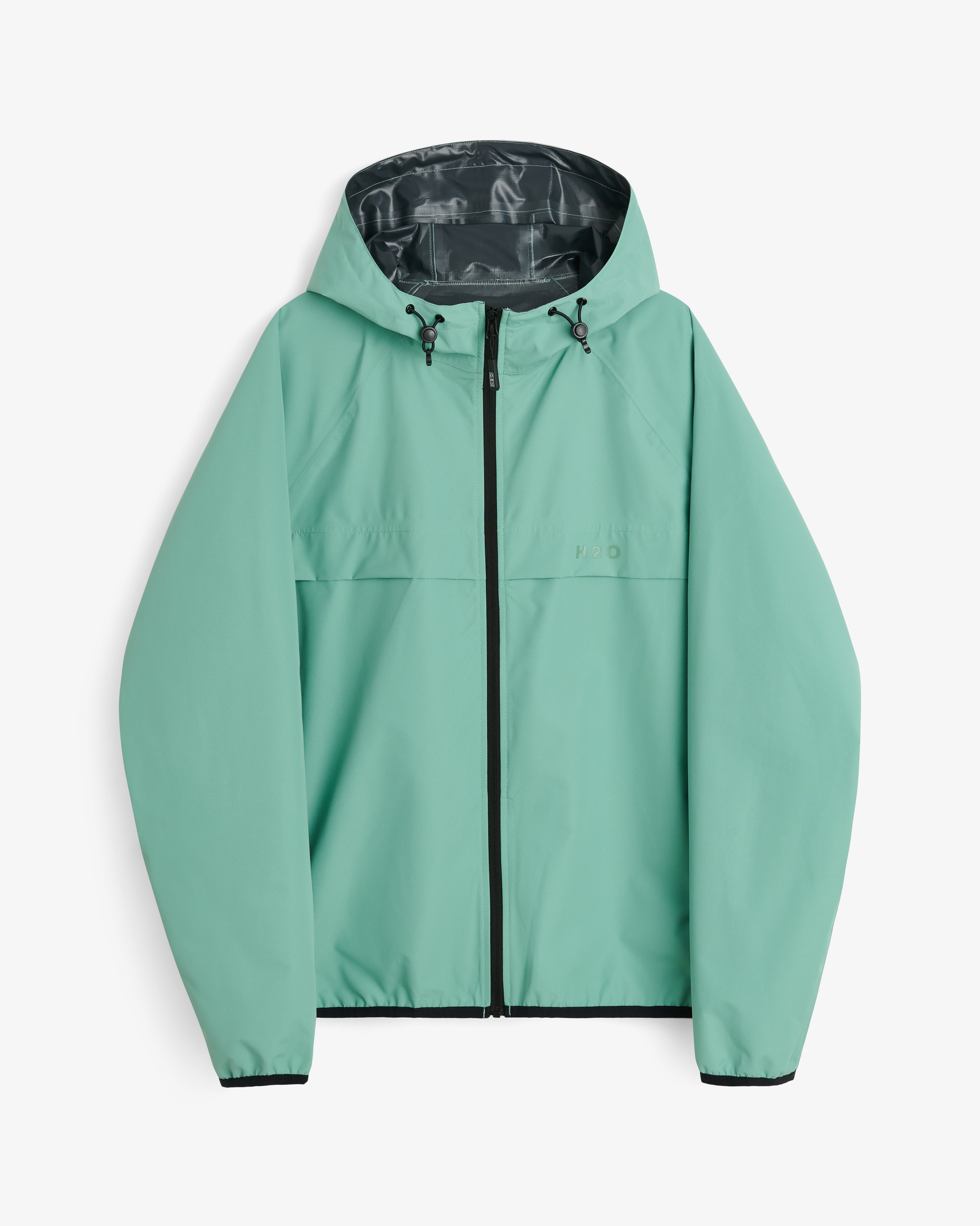 H2O Rømø LW Packable Rain Jacket Rain Wear 3008 Sea Grass