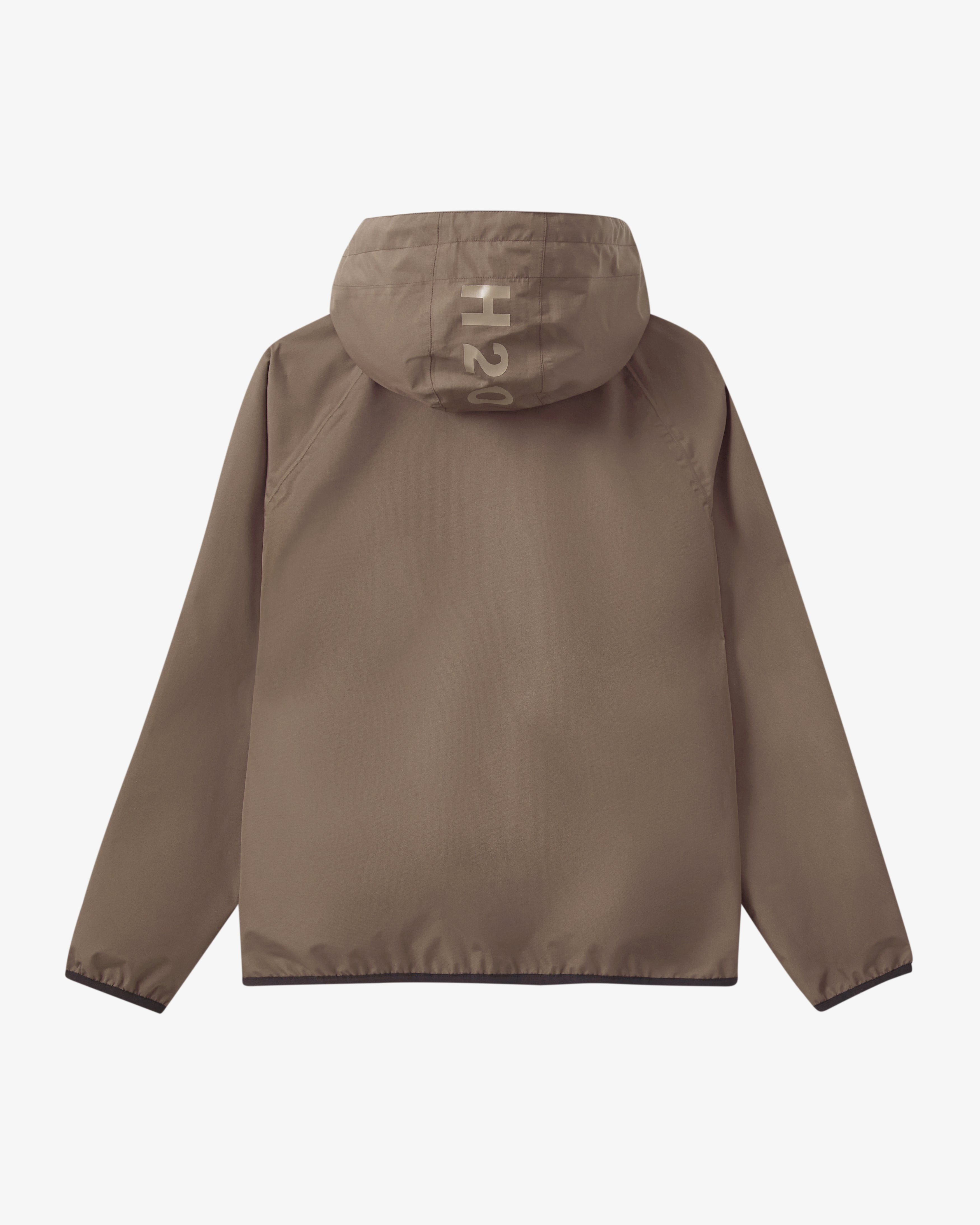 H2O Rømø LW Packable Rain Jacket Rain Wear 3553 Dusty Oak