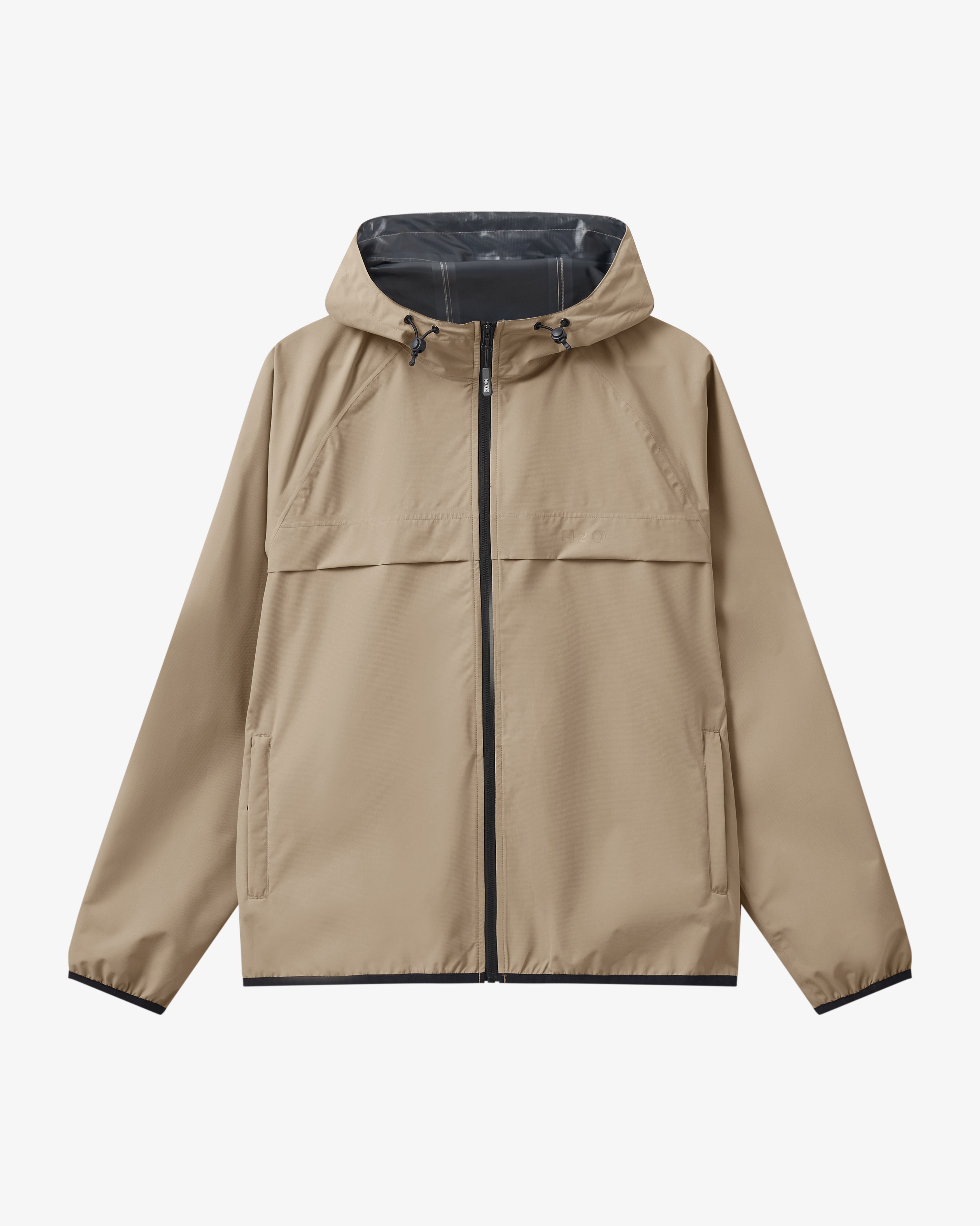 H2O Rømø LW Packable Rain Jacket Rain Wear 1034 Warm Grey