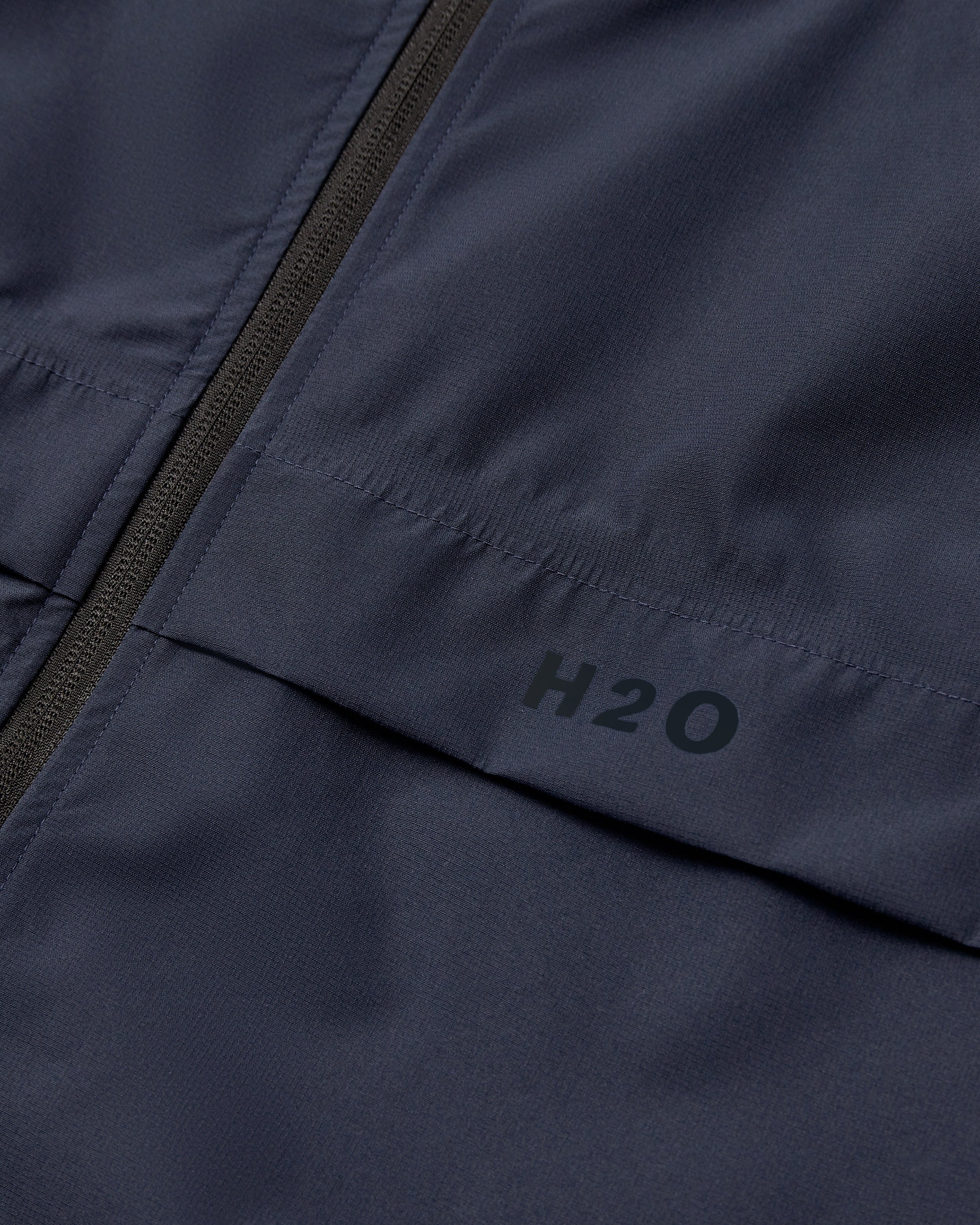 H2O Rømø LW Packable Rain Jacket Rain Wear 2500 Navy