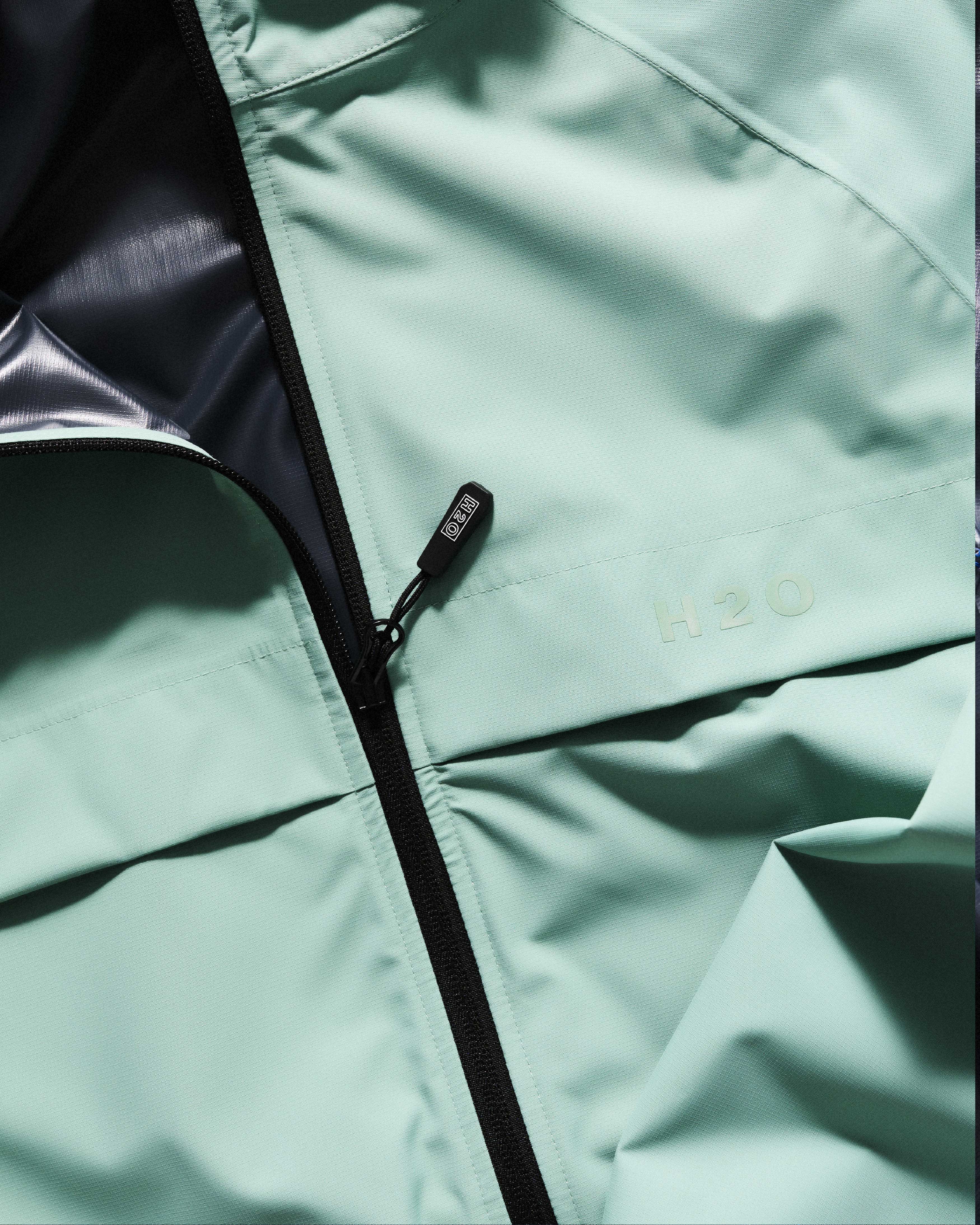 H2O Rømø LW Packable Rain Jacket Rain Wear 3008 Sea Grass