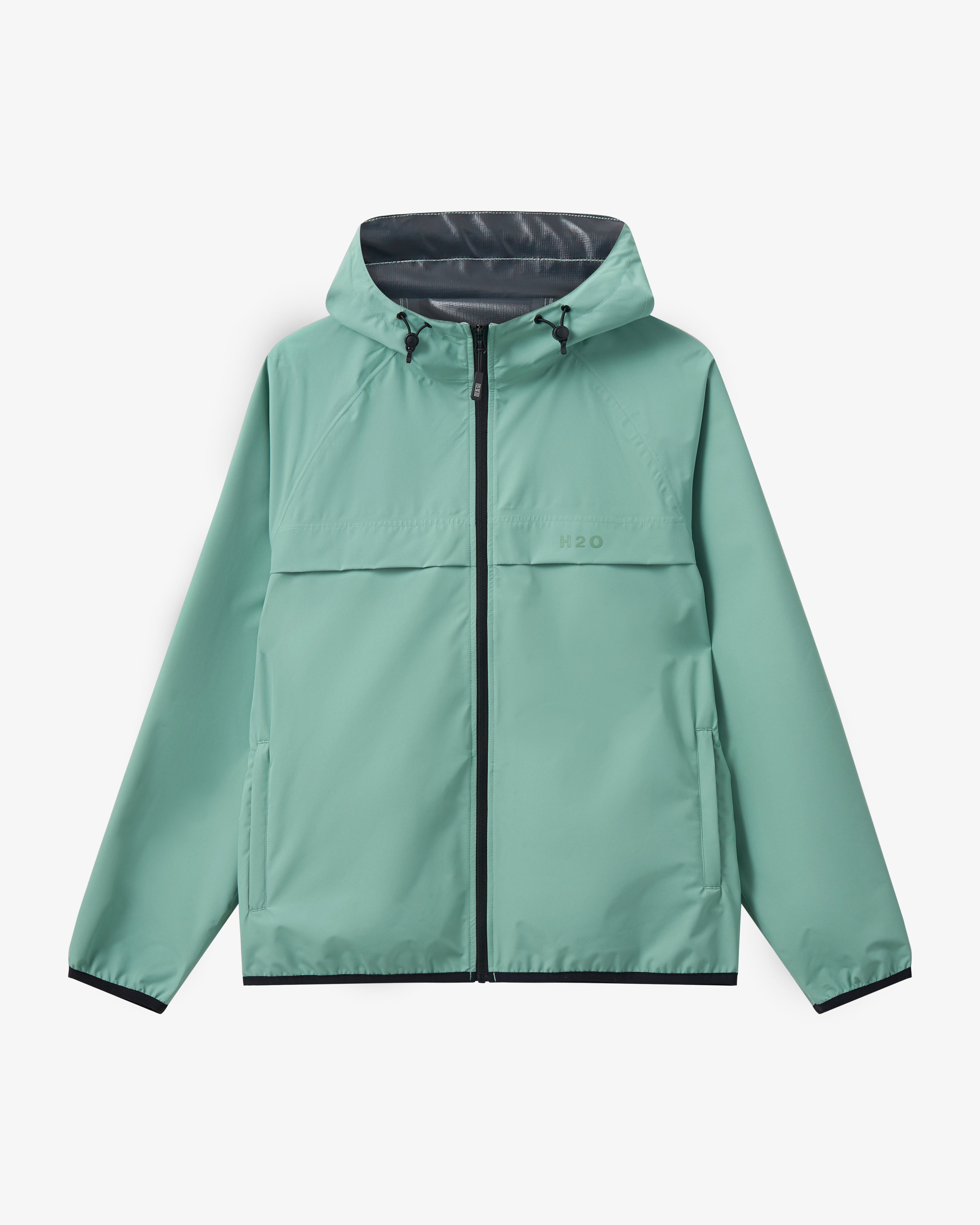 H2O Rømø LW Packable Rain Jacket Rain Wear 3008 Sea Grass