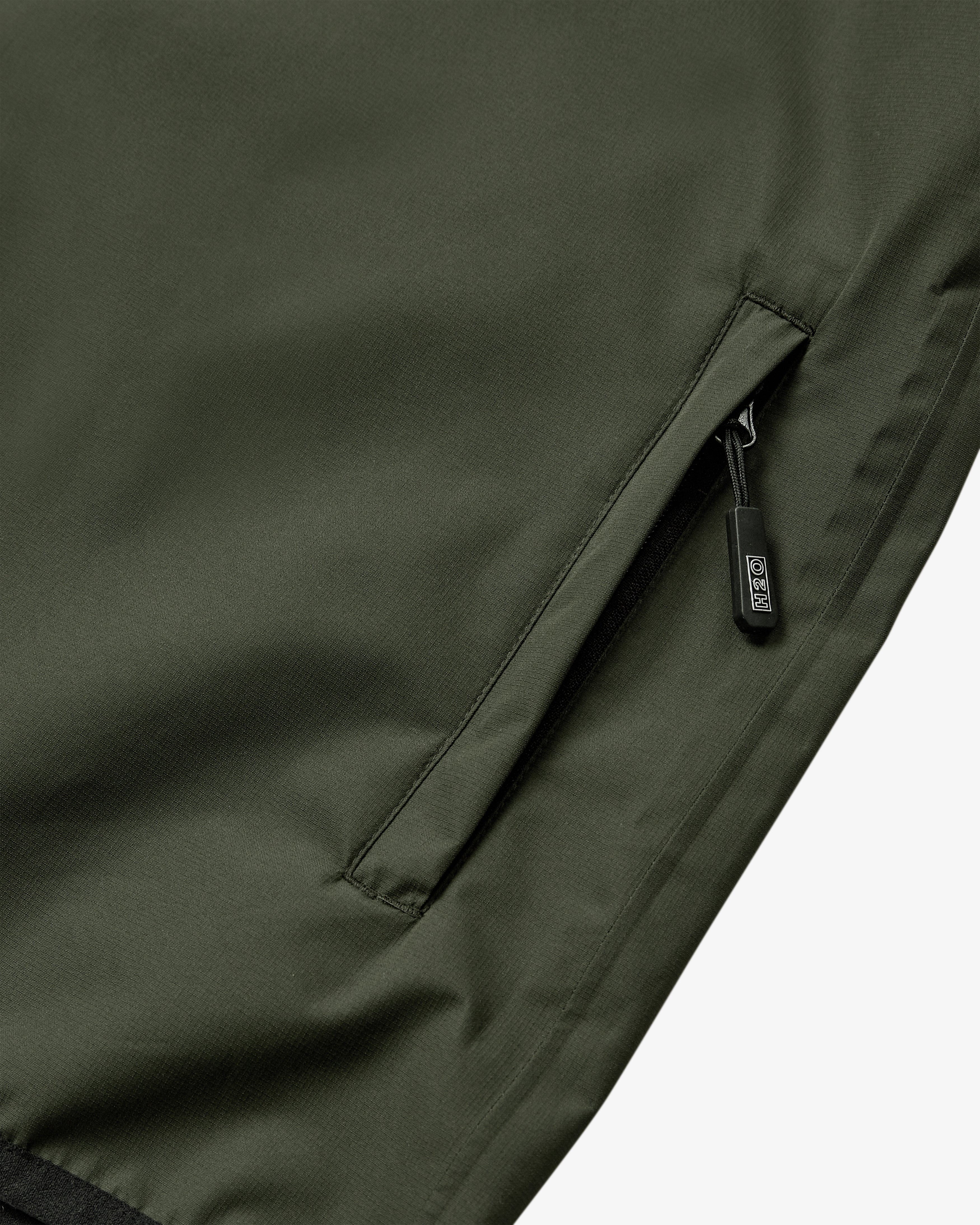 H2O Rømø LW Packable Rain Jacket Rain Wear 3020 Army