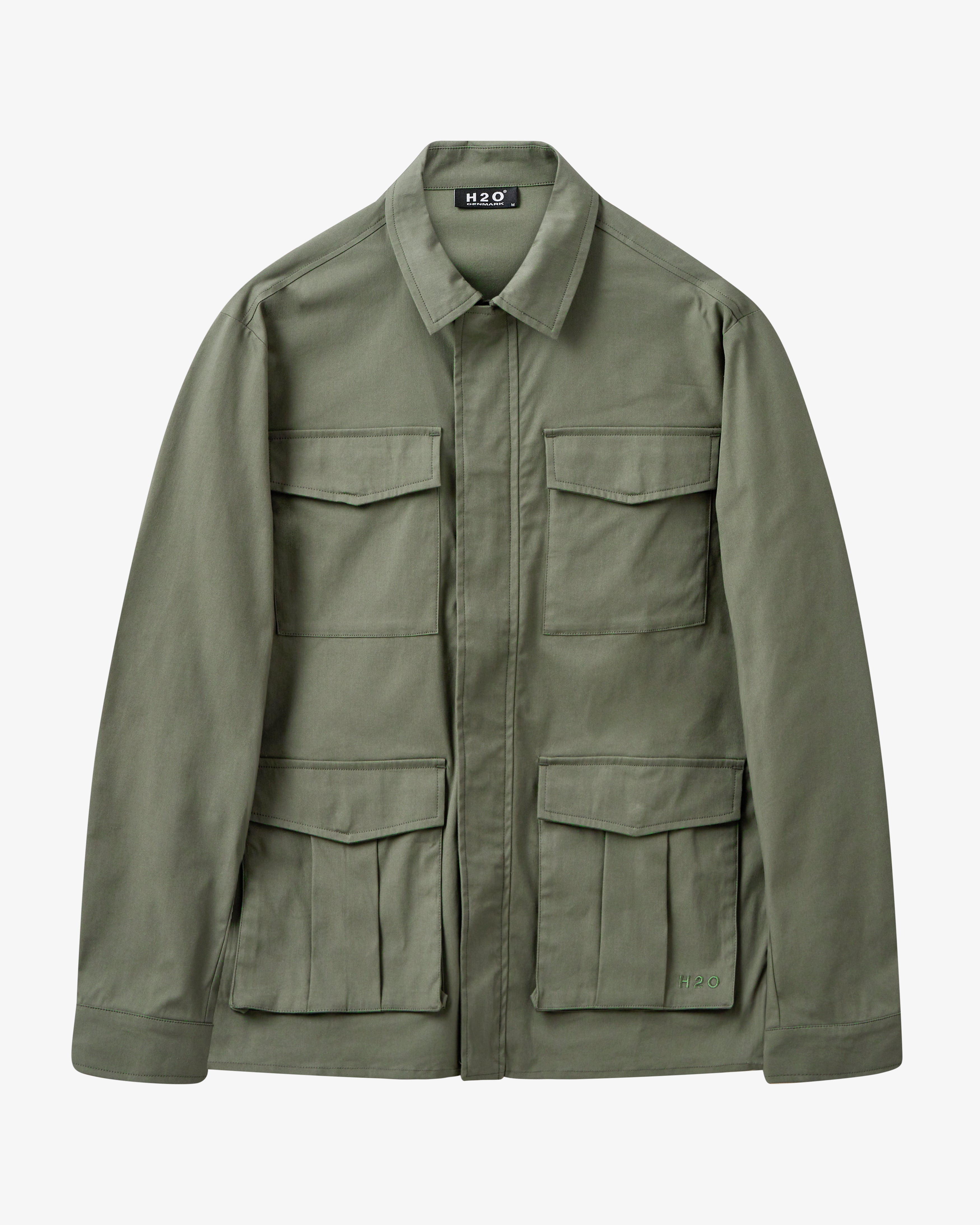 H2O Select Skalø Cargo Jacket Jacket 3023 Thyme Army