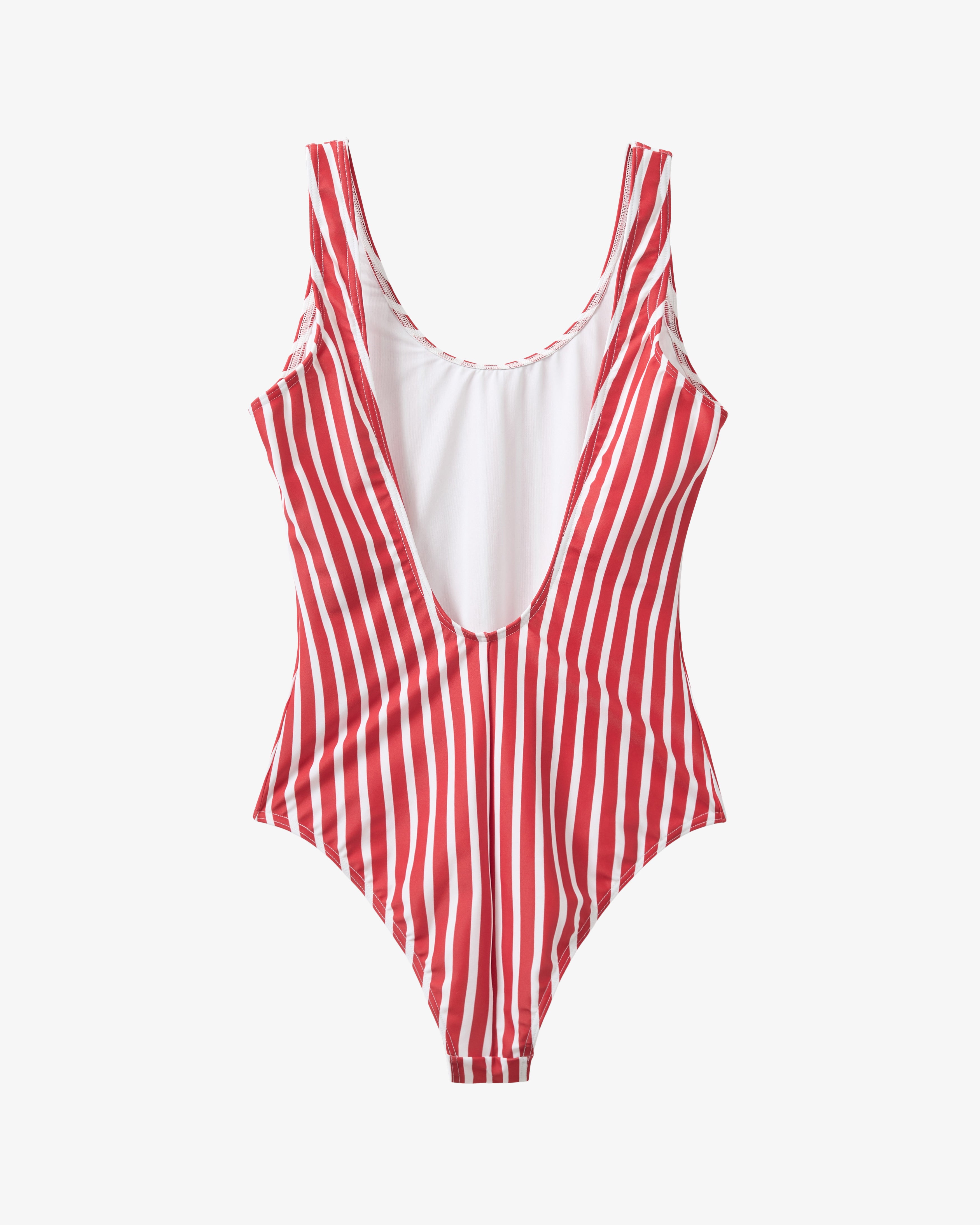 H2O Basic Stripe Badedragt Swim Wear 2000 Red