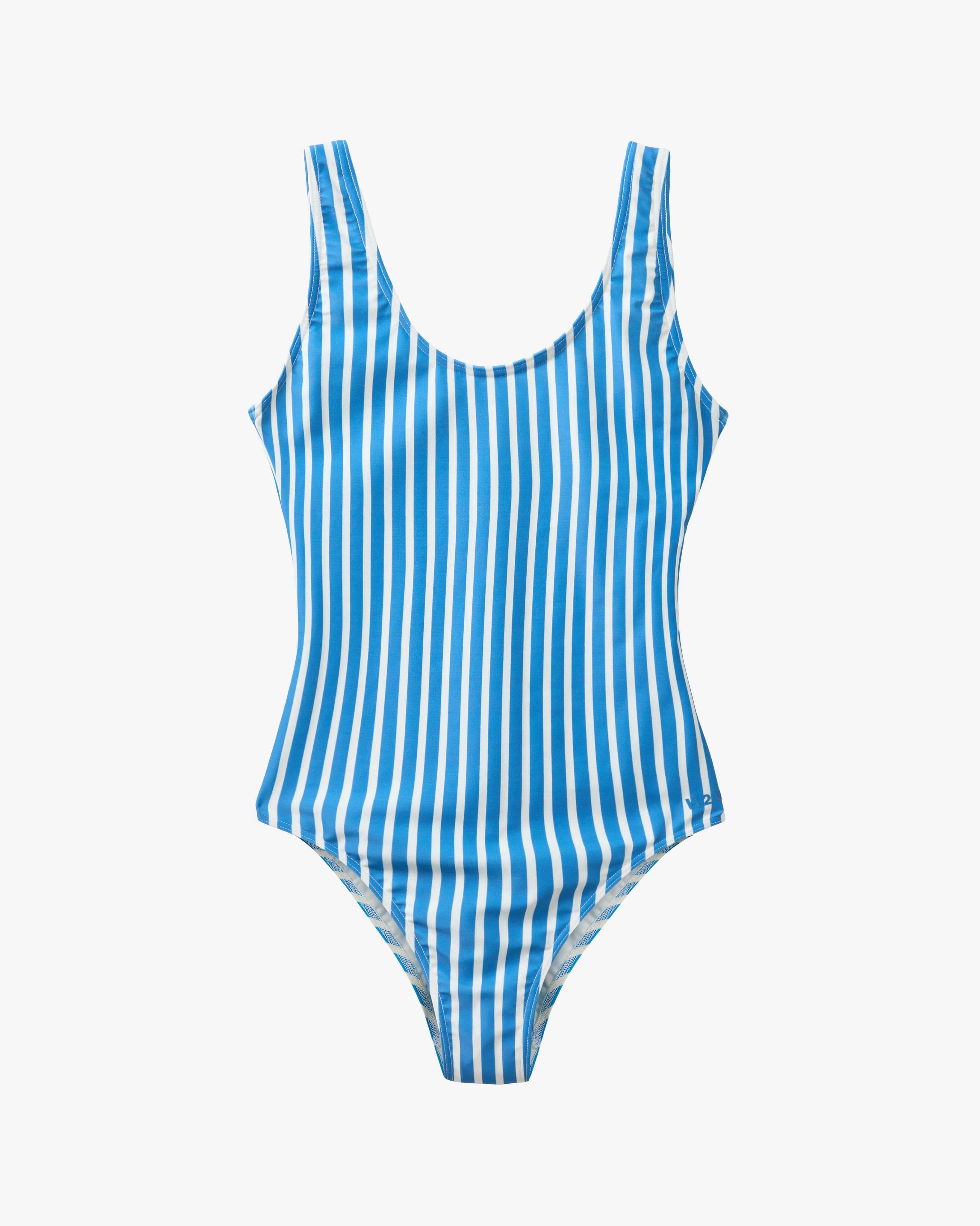 H2O Basic Stripe Badedragt Swim Wear 2545 King Blue
