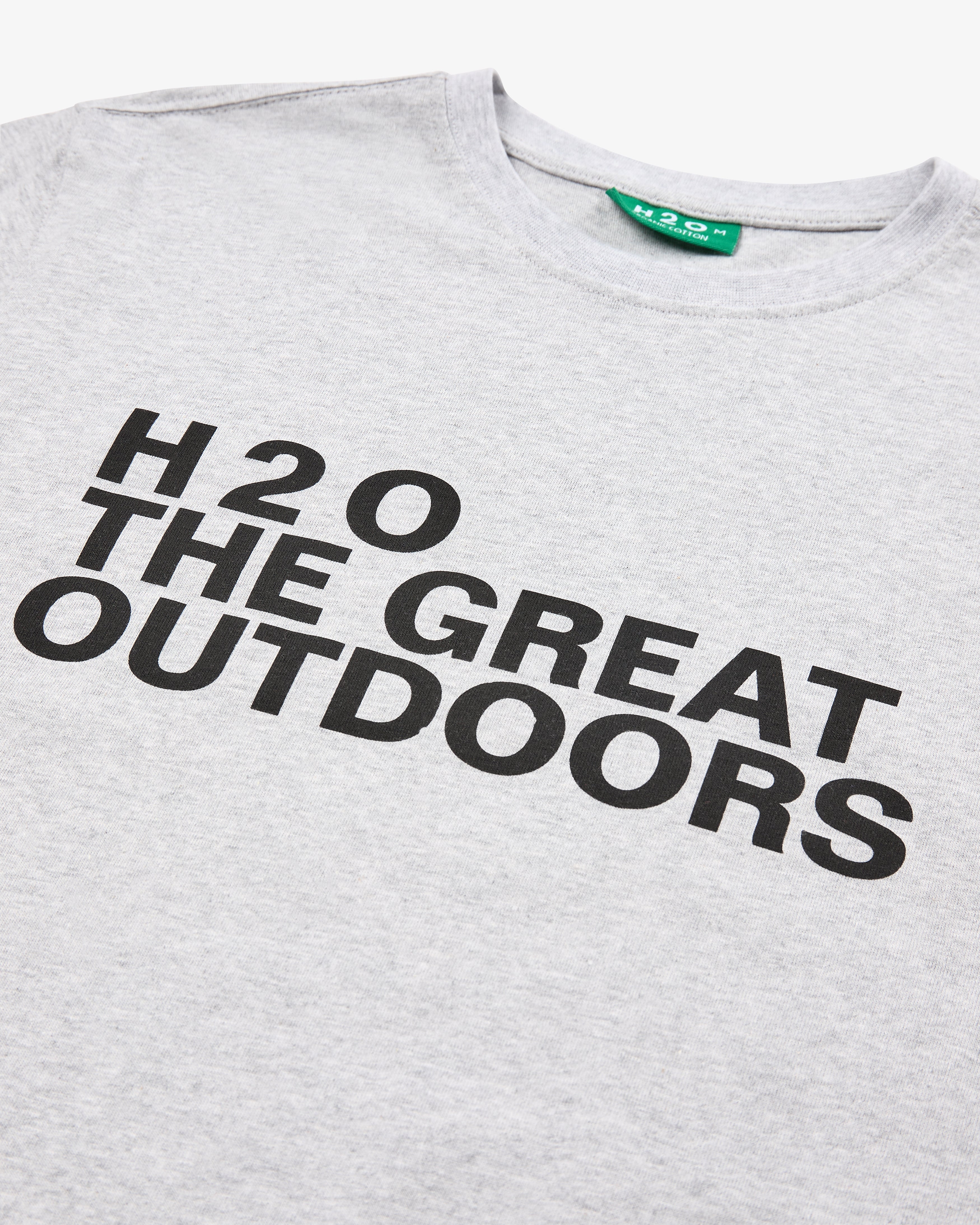 H2O Svaneke Tee T-Shirt 1020 Lt. Grey Mel