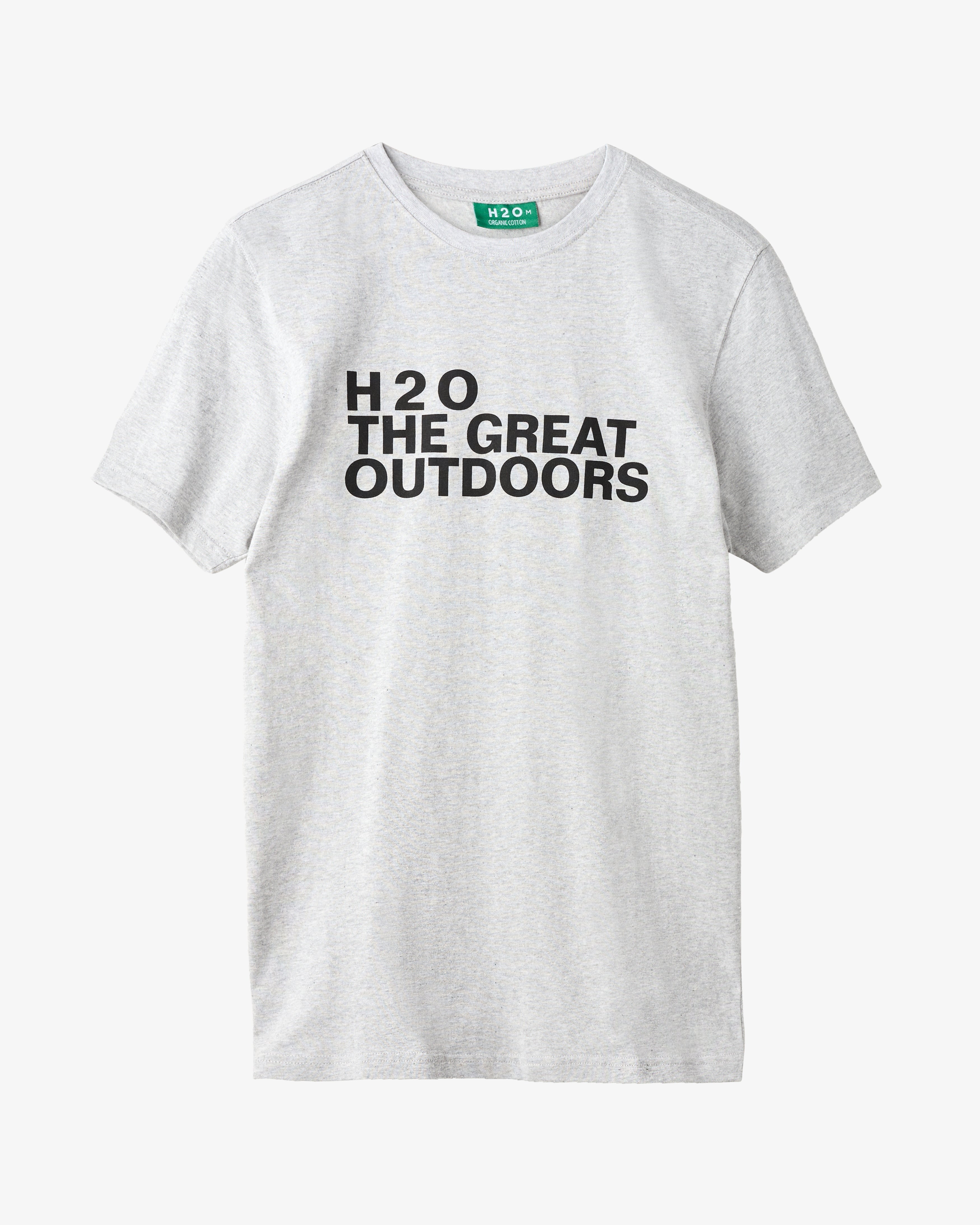 H2O Svaneke Tee T-Shirt 1020 Lt. Grey Mel