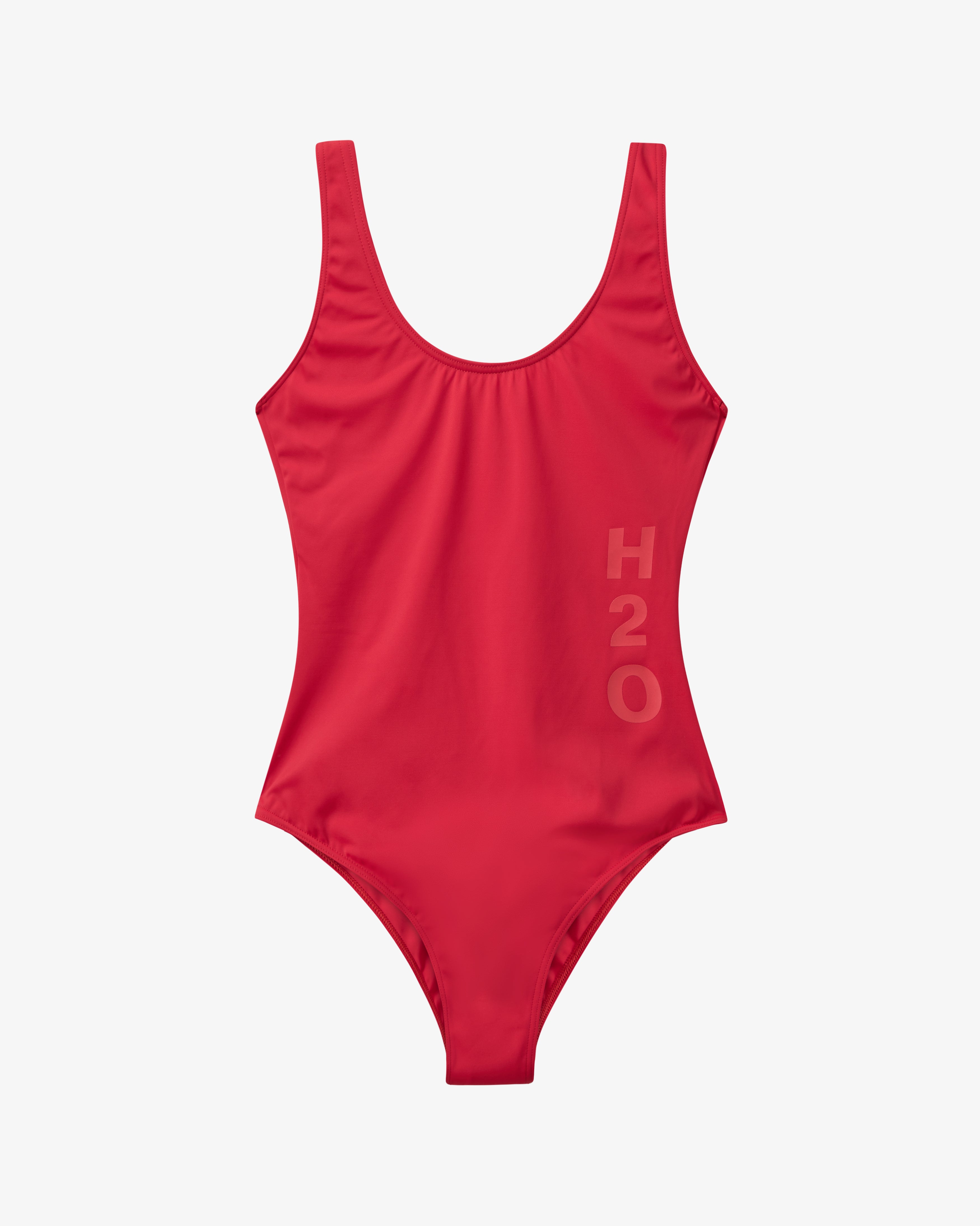 H2O Basic Tornø Logo Badedragt Swim Wear 2000 Red