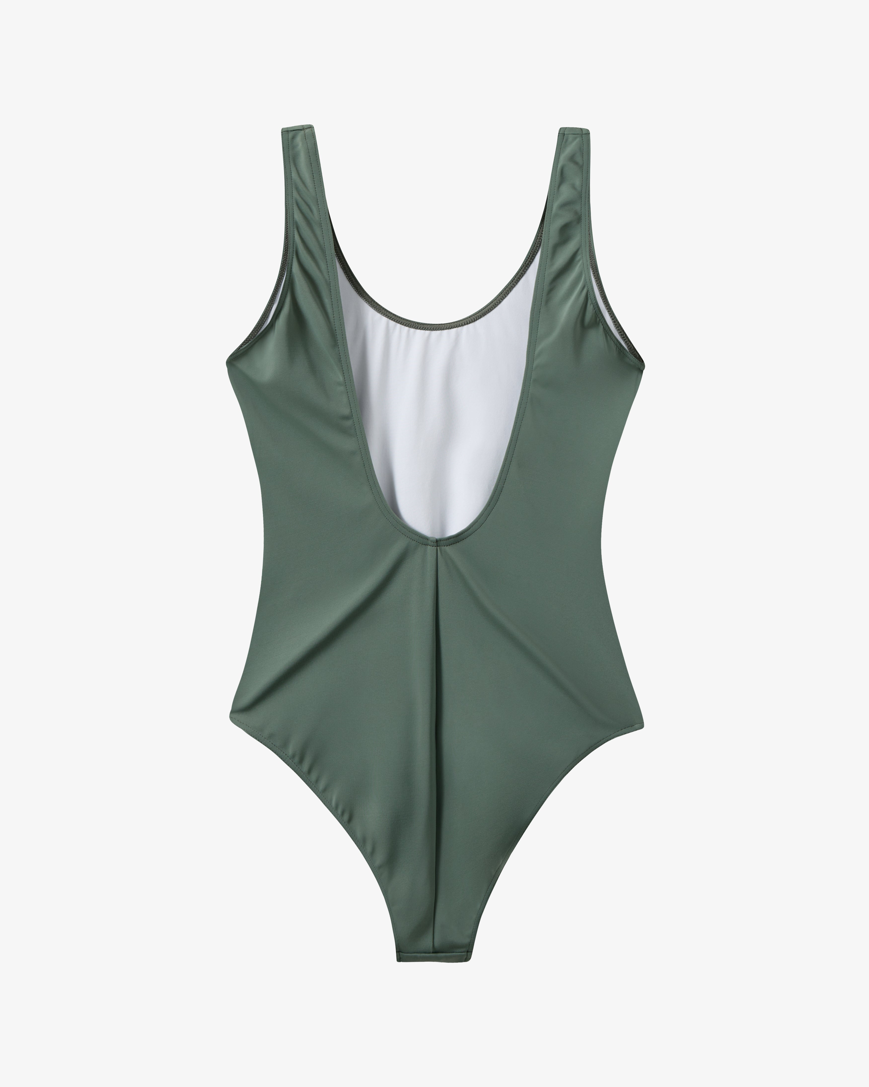 H2O Basic Tornø Logo Badedragt Swim Wear 3020 Army