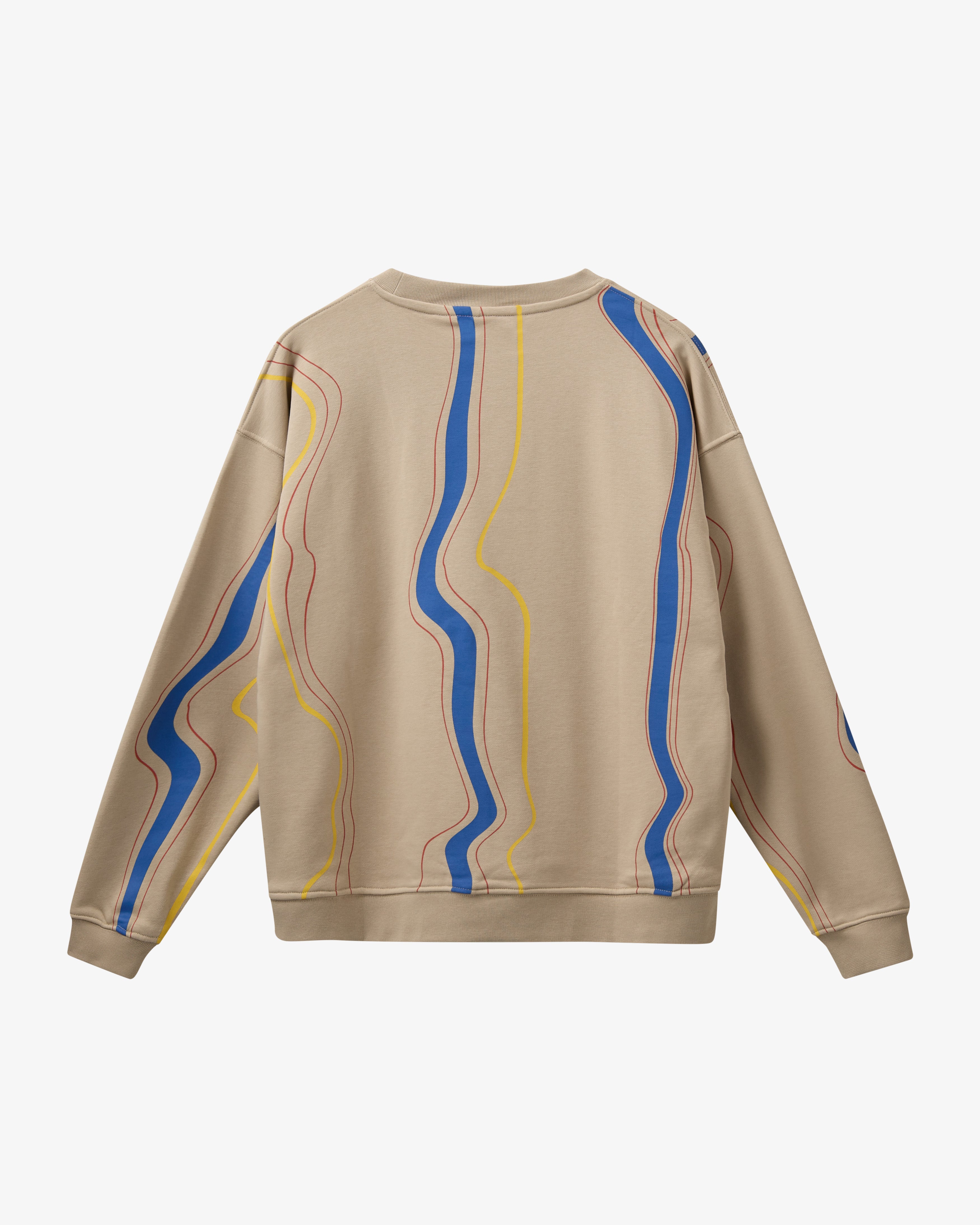 H2O Wave Sweat O'Neck Sweatshirt 1034 Warm Grey