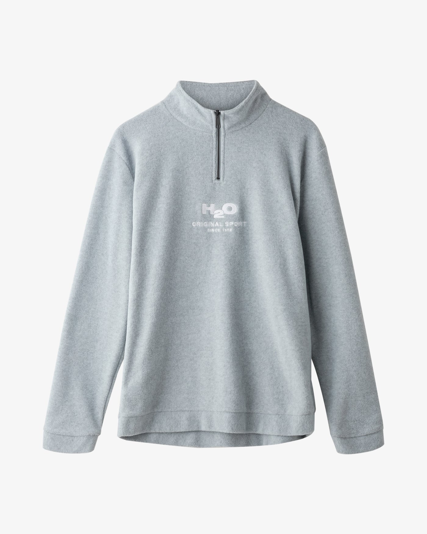 H2O Basic Blåvand 1/2 Zip Fleece Fleece 1020 Lt. Grey Mel
