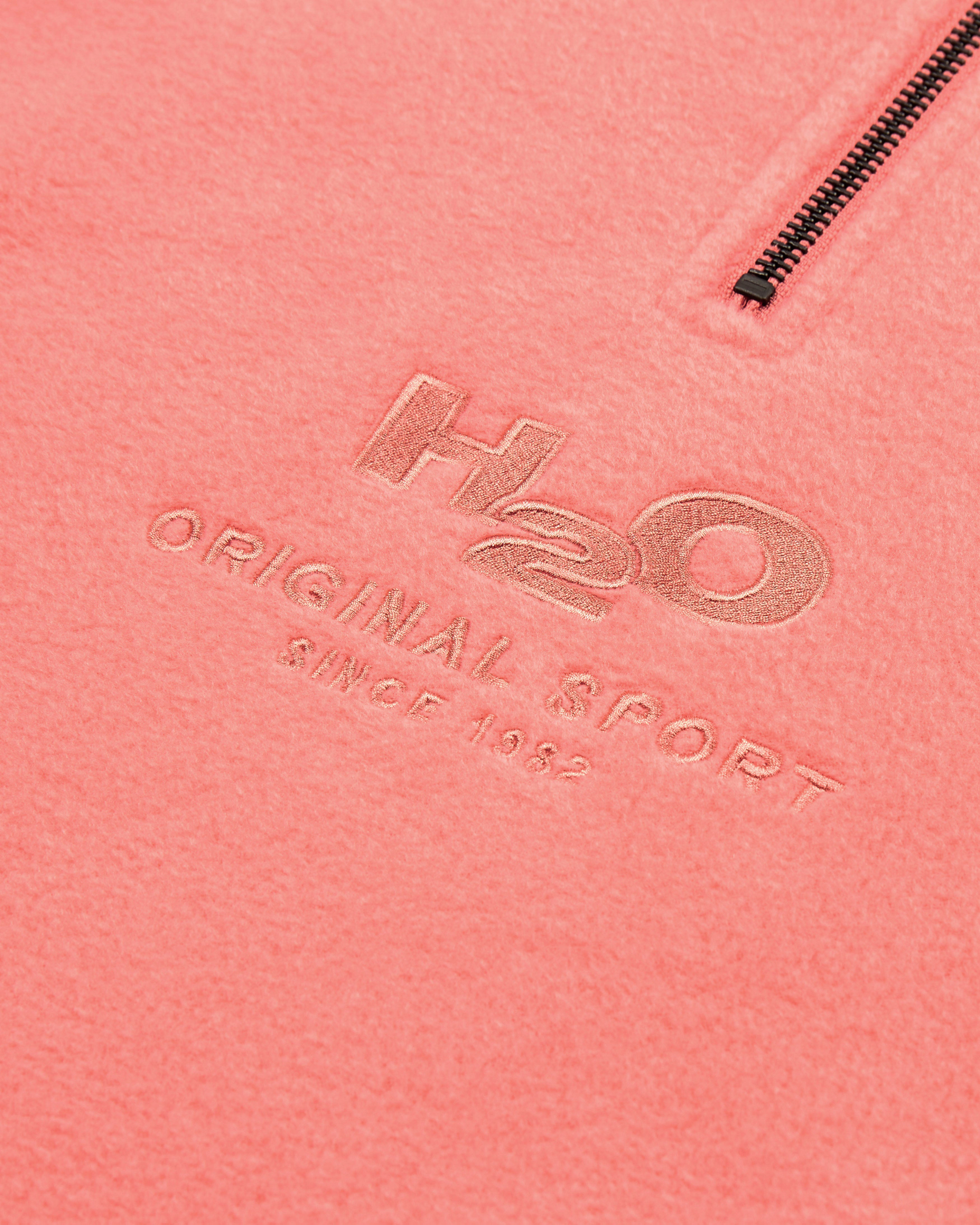 H2O Basic Blåvand 1/2 Zip Fleece Fleece 2024 Coral