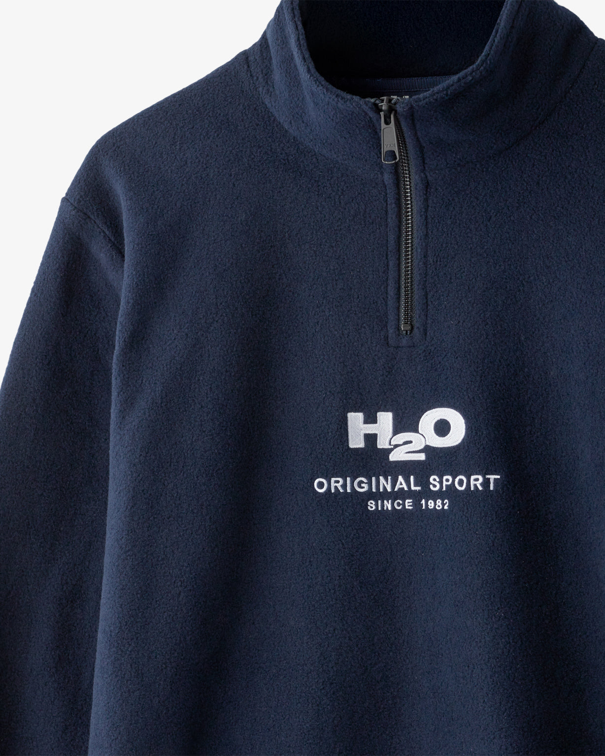 H2O Basic Blåvand 1/2 Zip Fleece Fleece 2500 Navy