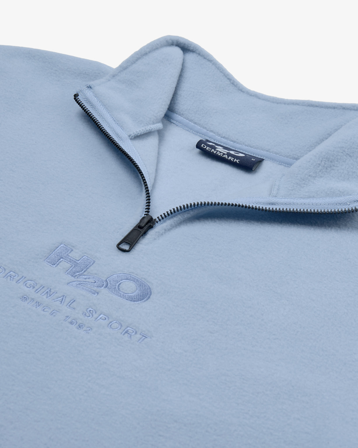H2O Basic Blåvand 1/2 Zip Fleece Fleece 2535 Baby Blue