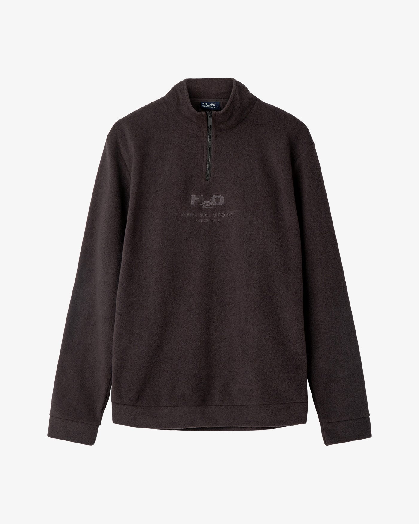 H2O Basic Blåvand 1/2 Zip Fleece Fleece 3582 Brown