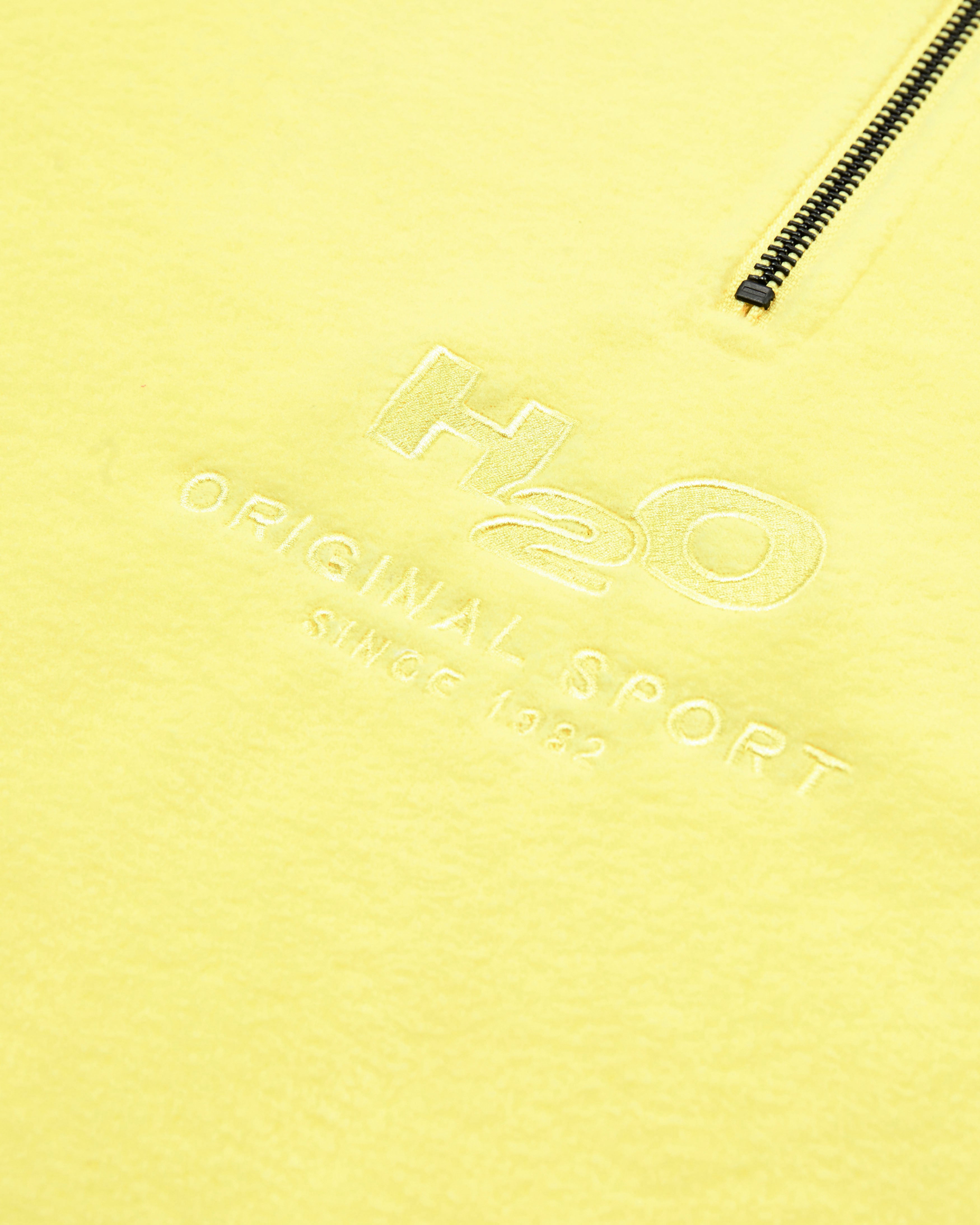 H2O Basic Blåvand 1/2 Zip Fleece Fleece 5015 Pastel Yellow