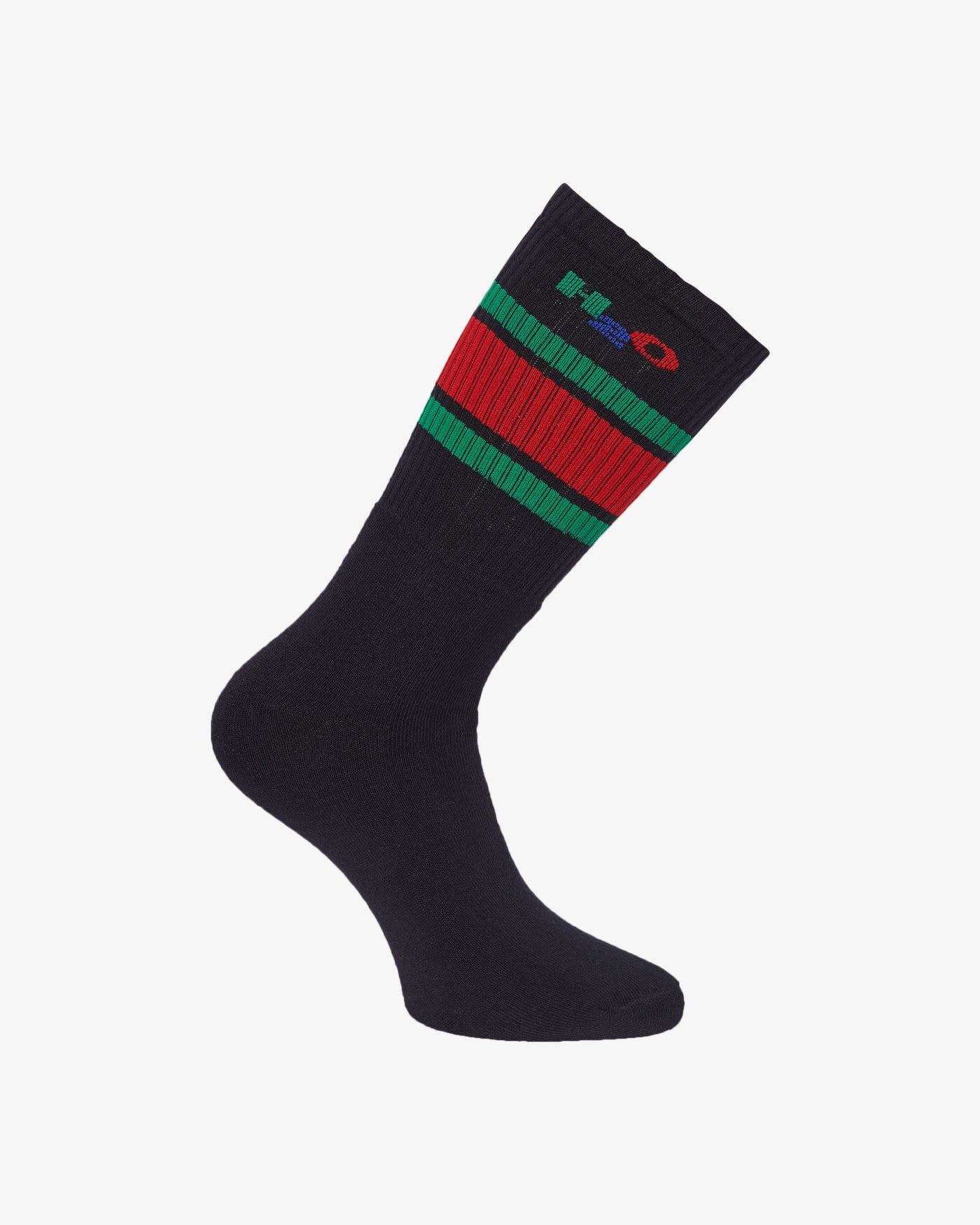 H2O Basic Crew strømpe Socks 8410 Navy/Green/Red