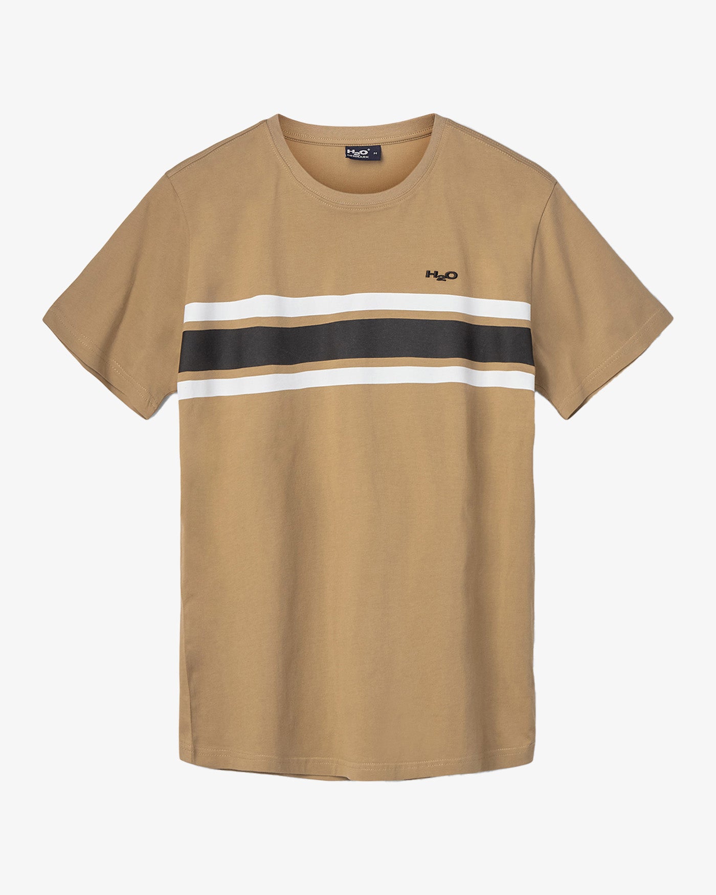 H2O Basic Gilleleje T-shirt T-Shirt 7845 Oak/White/Black