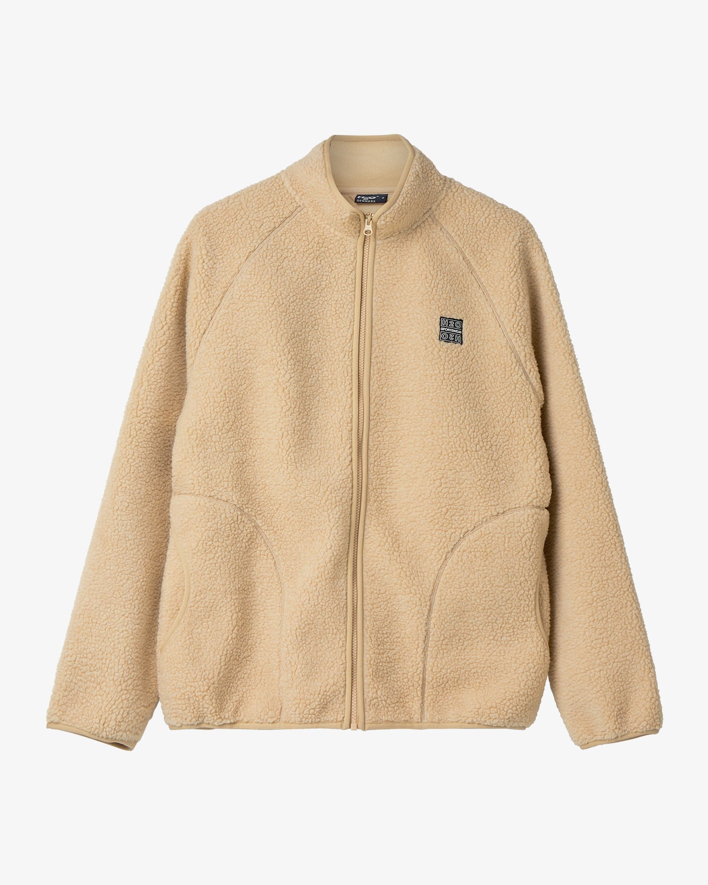 H2O Basic Langli Pile Jakke Jacket 3575 Beige