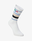 H2O Basic 2-Pack Classic Sock Socks 8621 White/Light Blue/Navy