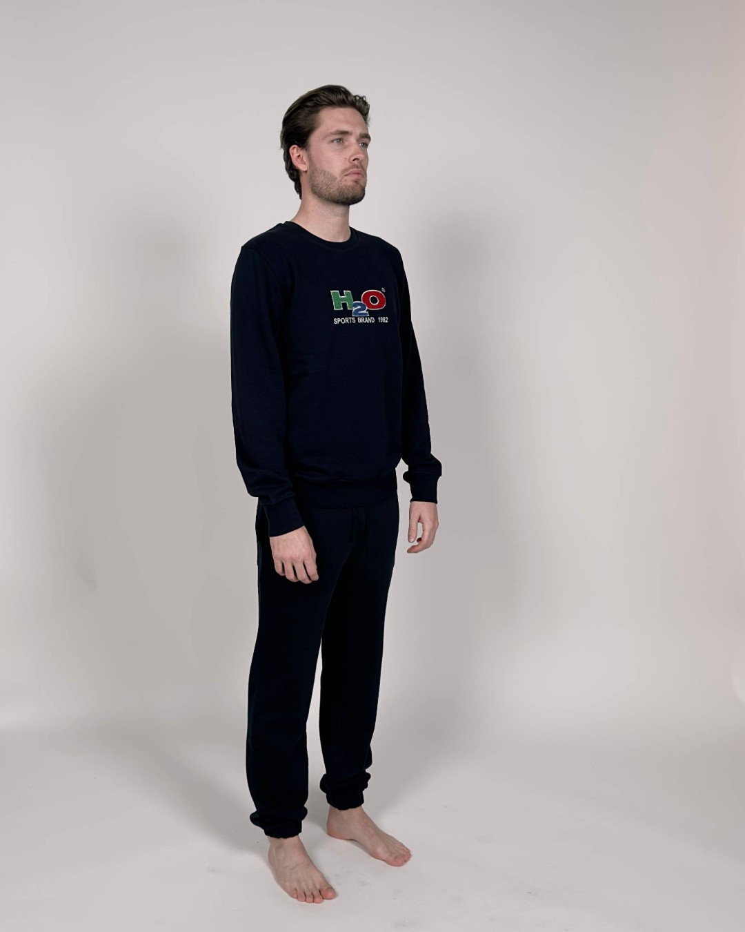 H2O Basic Alban Sweat Sweatshirt 2500 Navy