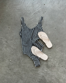 STRIPE BADEDRAGT + FLIP FLOP