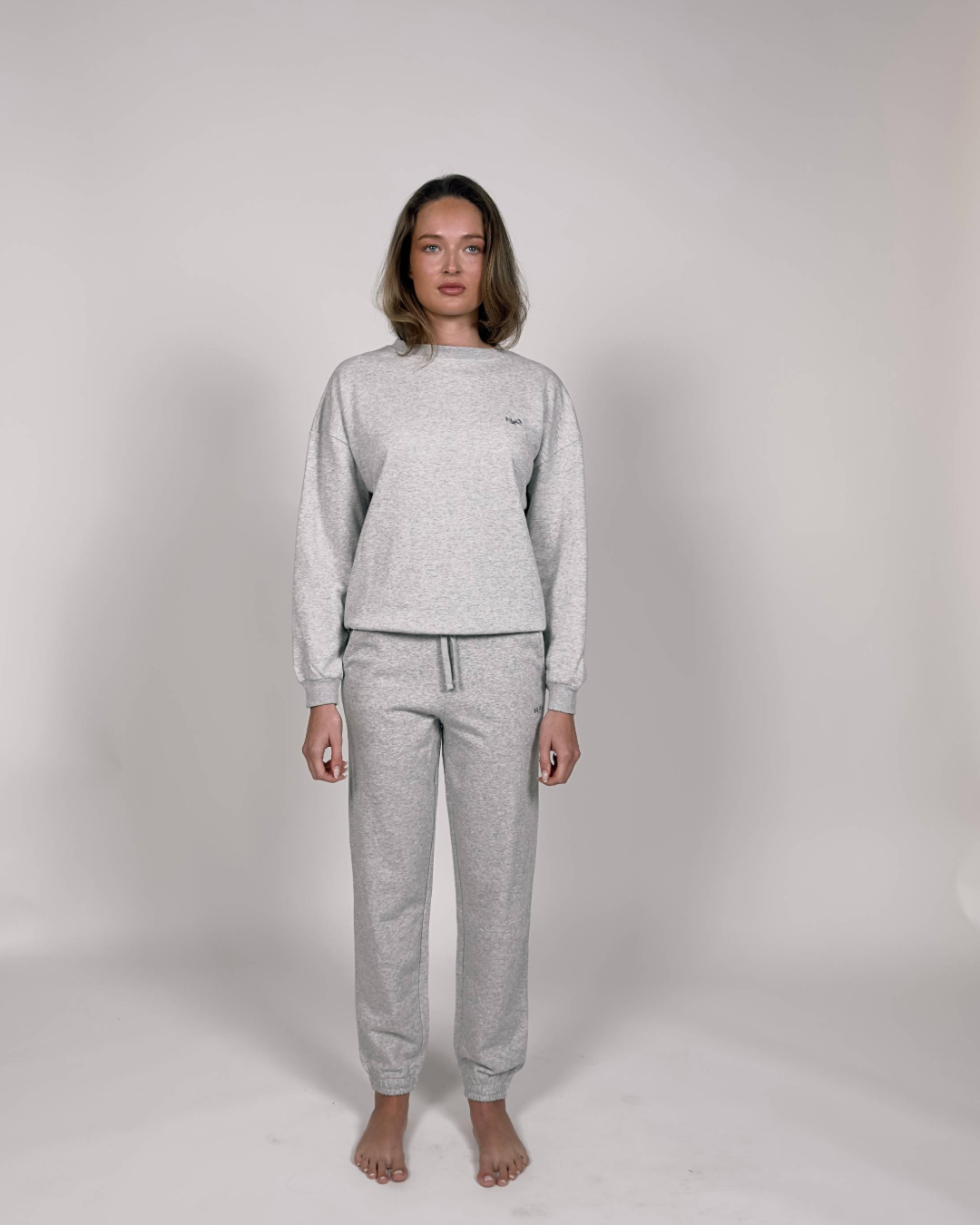 H2O Basic Base Sweat Wmn Sweatshirt 1020 Lt. Grey Mel