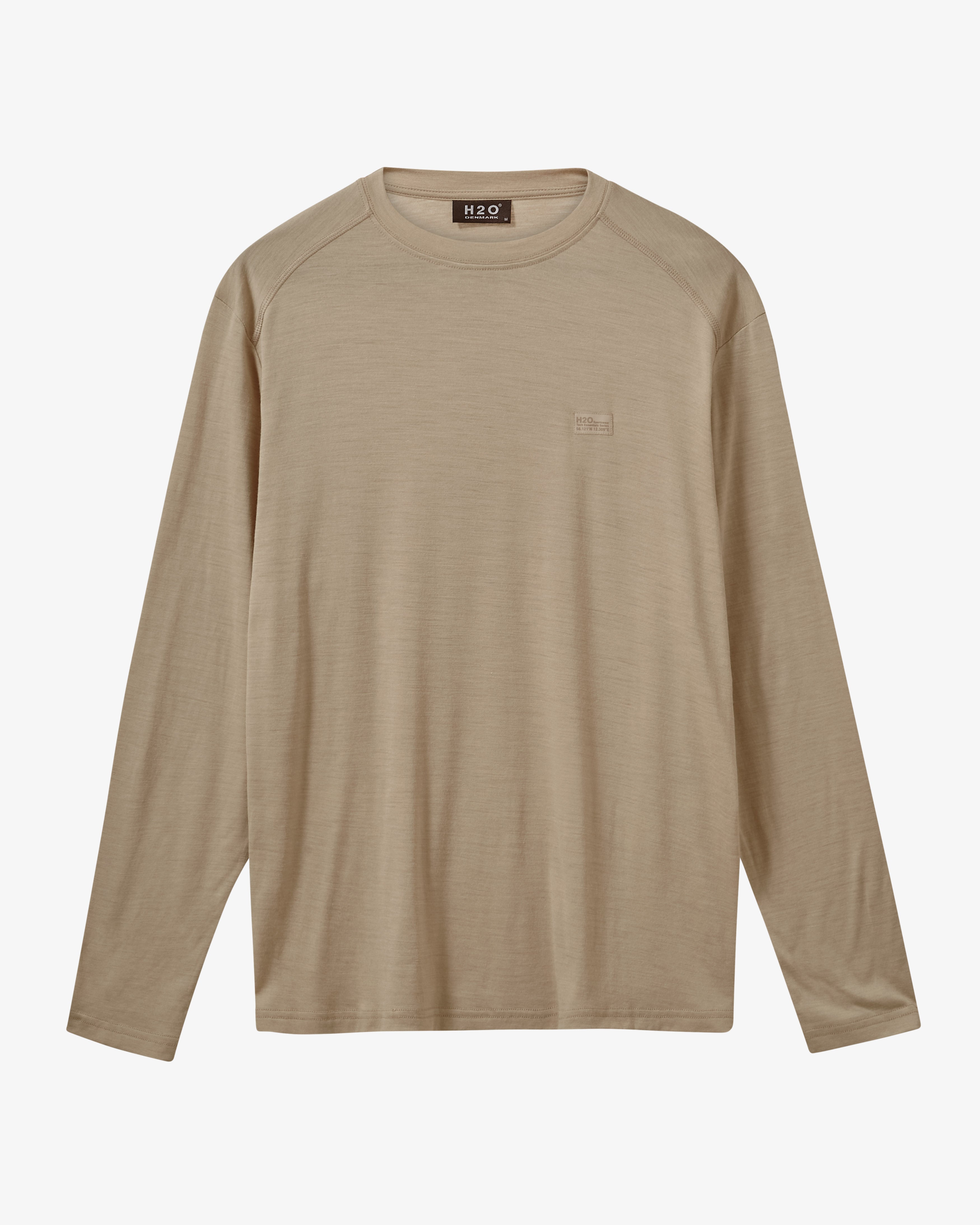 H2O Select Birkholm Essential Baselayer L/S Tee T-Shirt L/S 1034 Warm Grey