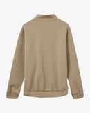 H2O Select Birkholm Essential Midlayer 1/2 Zip Sweatshirt 1034 Warm Grey