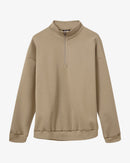 H2O Select Birkholm Essential Midlayer 1/2 Zip Sweatshirt 1034 Warm Grey