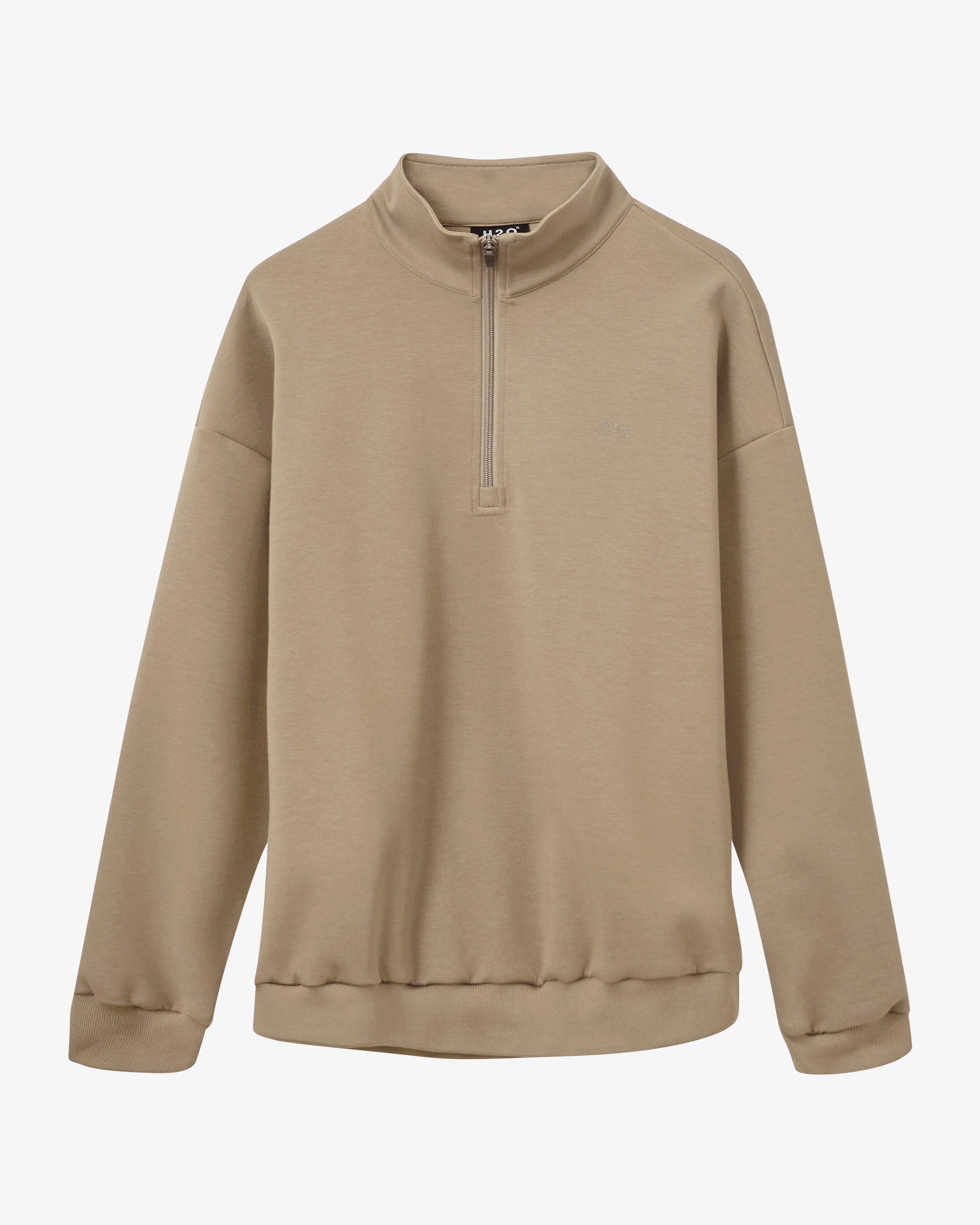Birkholm Essential Midlayer 1/2 Zip - Warm Grey