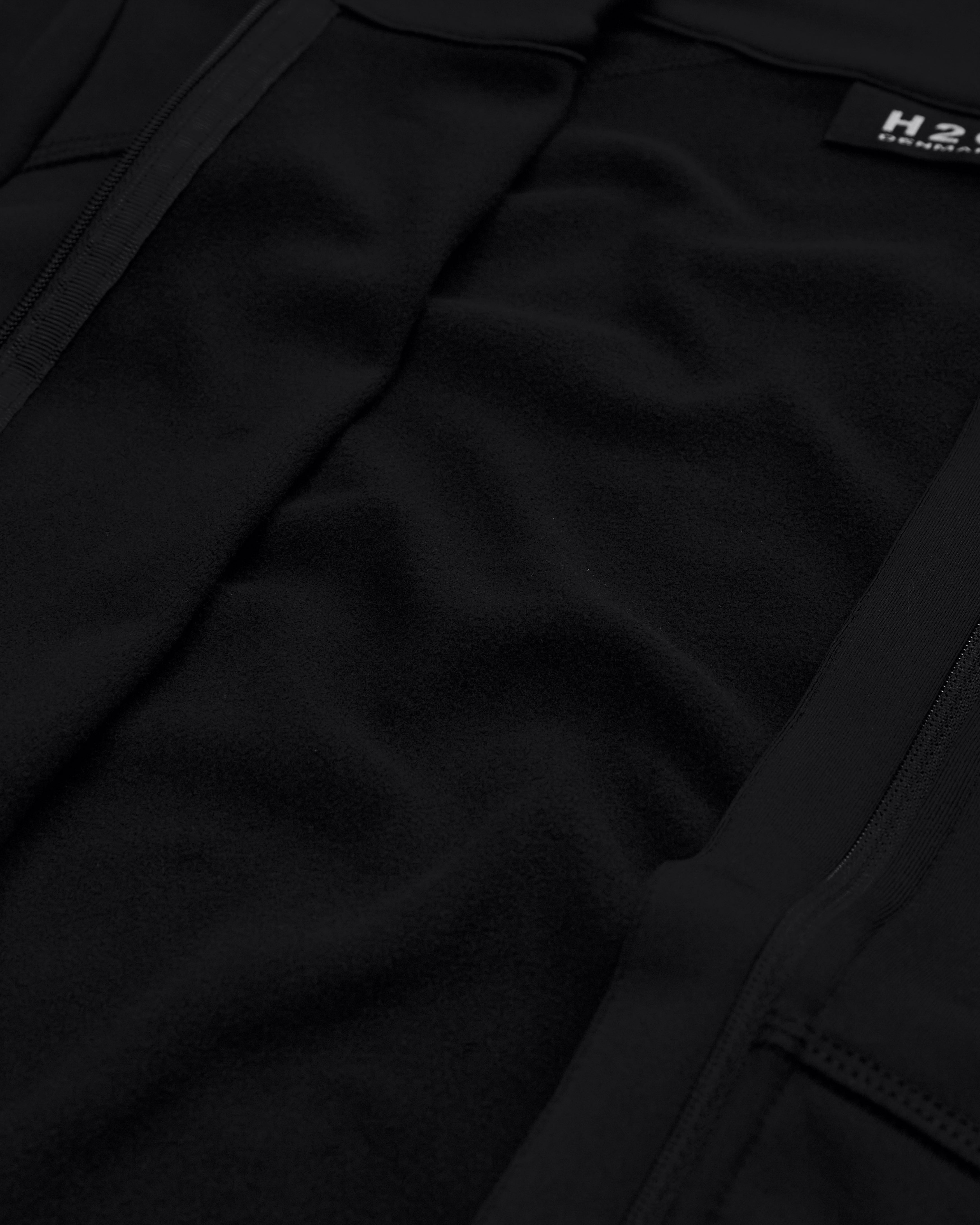 H2O Select Birkholm Essential Midlayer Woman Full Zip Jacket 3500 Black