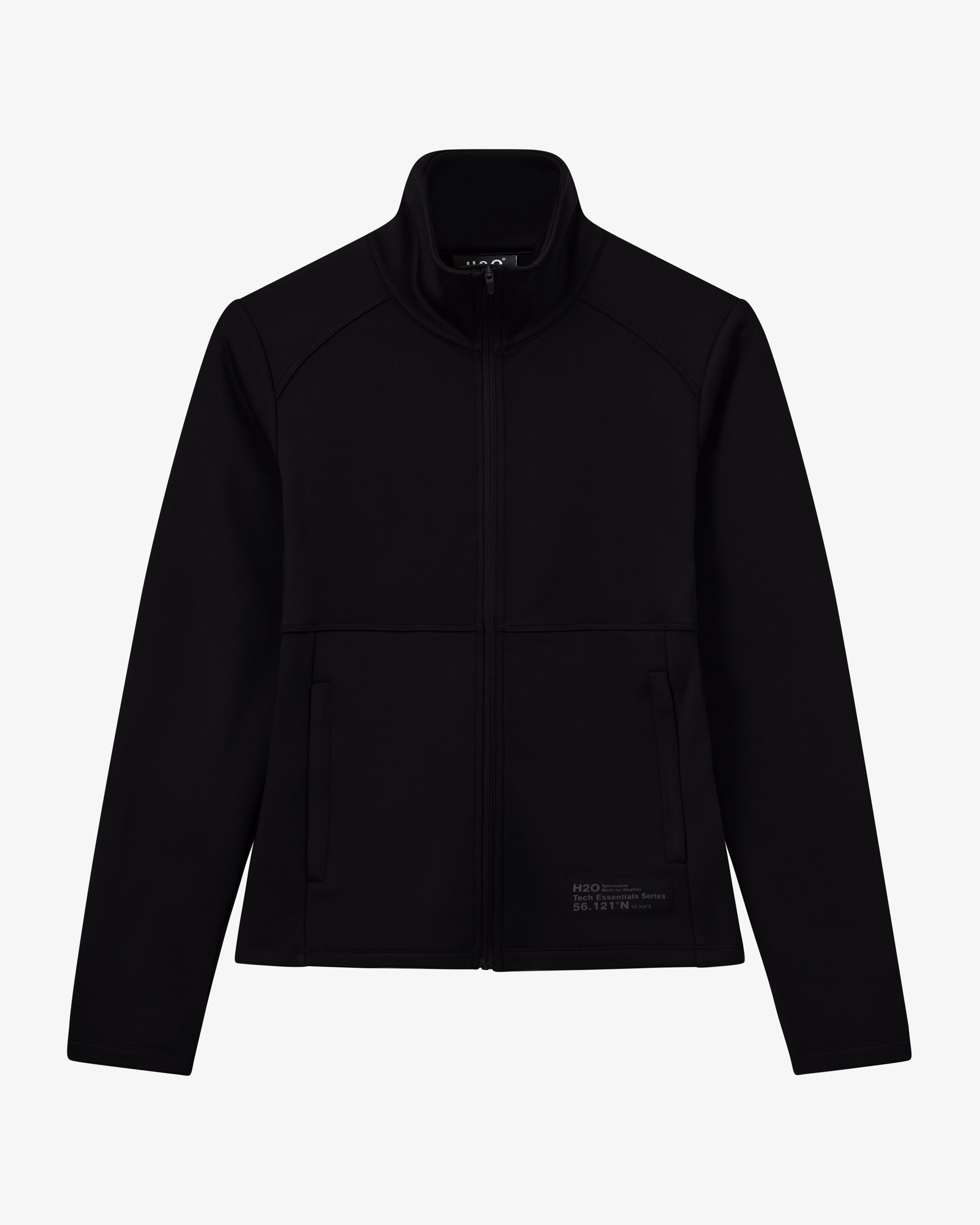 H2O Select Birkholm Essential Midlayer Woman Full Zip Jacket 3500 Black