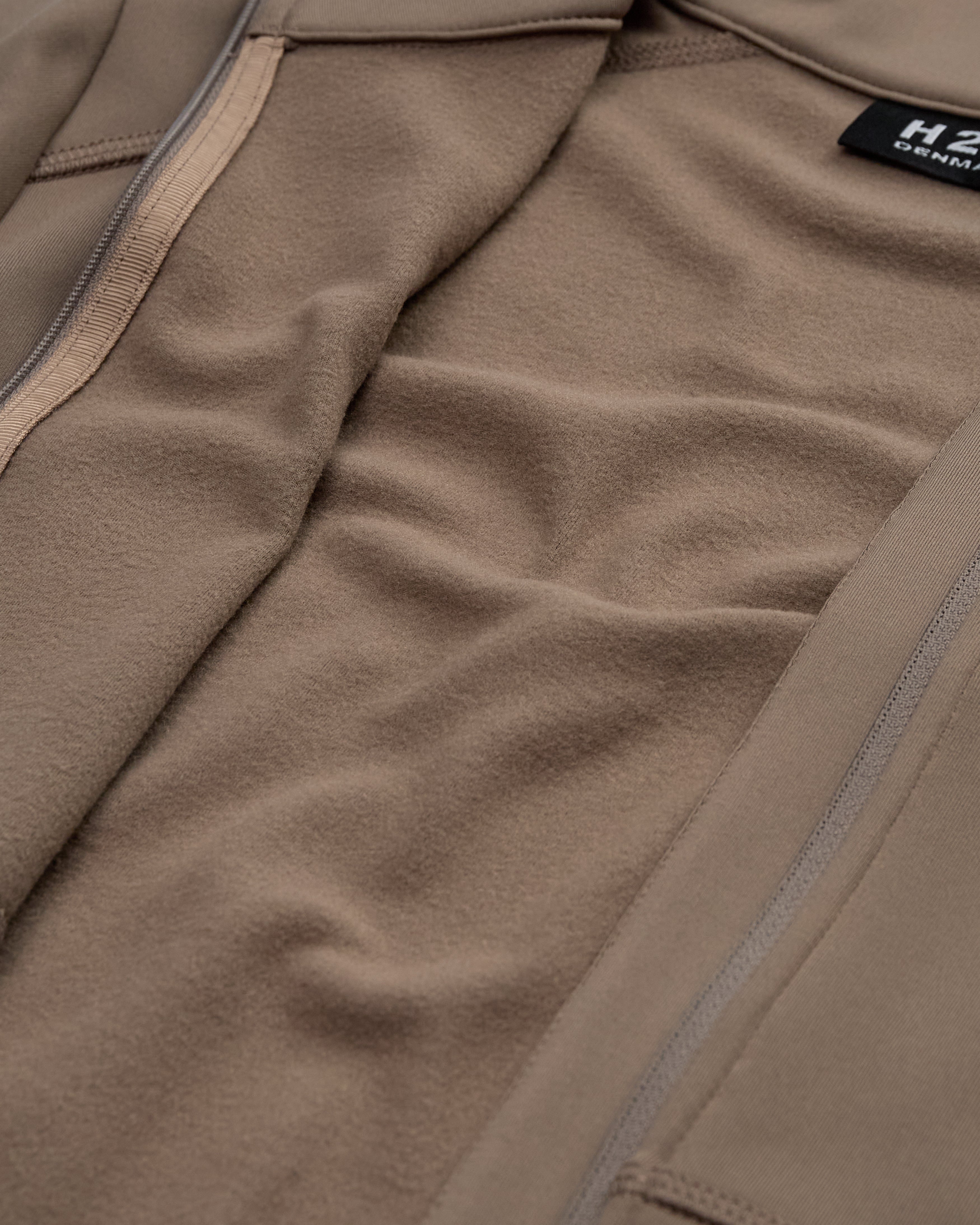 H2O Select Birkholm Essential Midlayer Woman Full Zip Jacket 3553 Dusty Oak