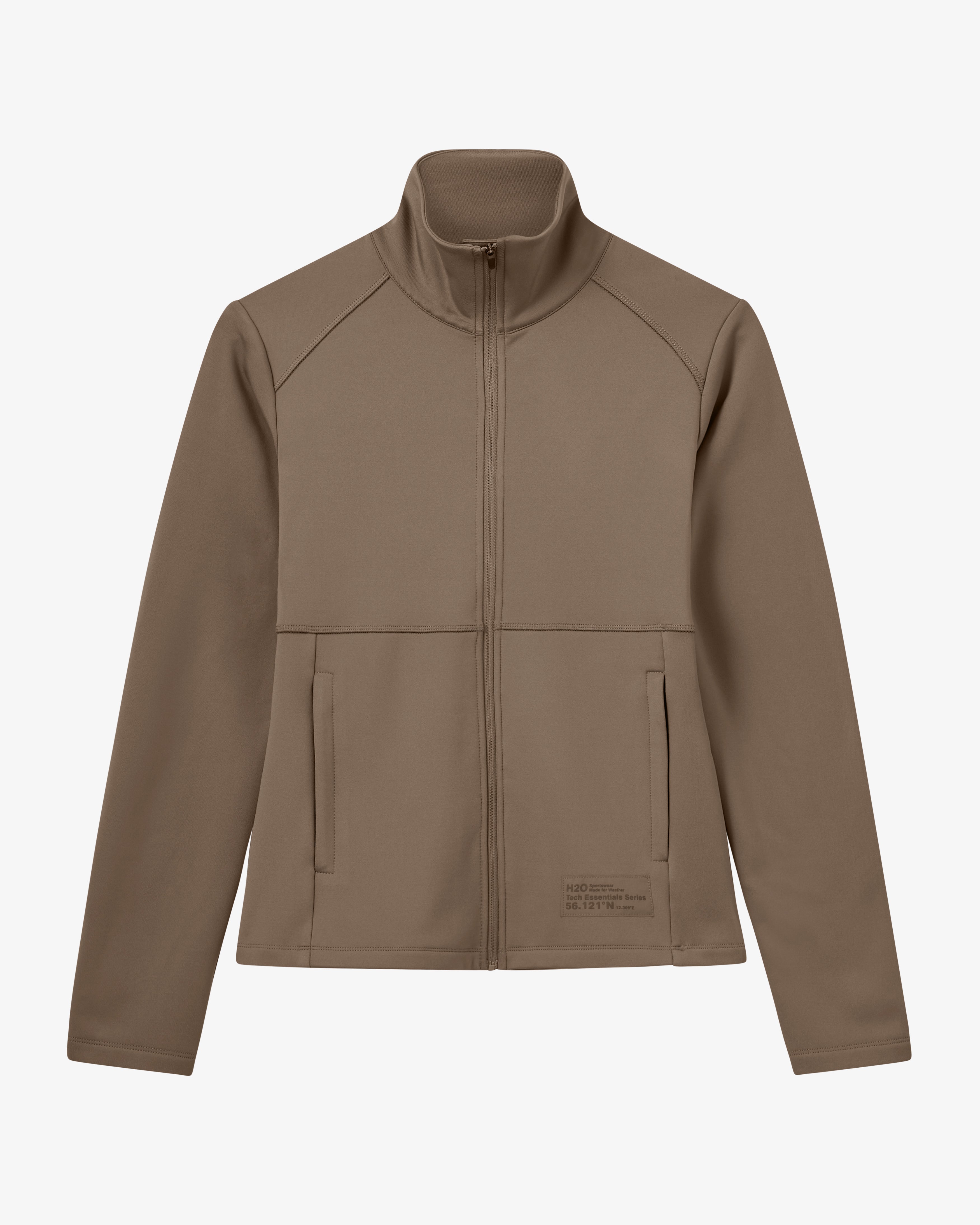 H2O Select Birkholm Essential Midlayer Woman Full Zip Jacket 3553 Dusty Oak