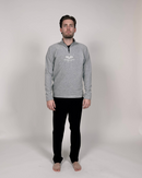 H2O Basic Blåvand 1/2 Zip Fleece Fleece 1020 Lt. Grey Mel