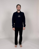 H2O Basic Blåvand 1/2 Zip Fleece Fleece 2500 Navy