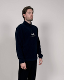 H2O Basic Blåvand 1/2 Zip Fleece Fleece 2500 Navy
