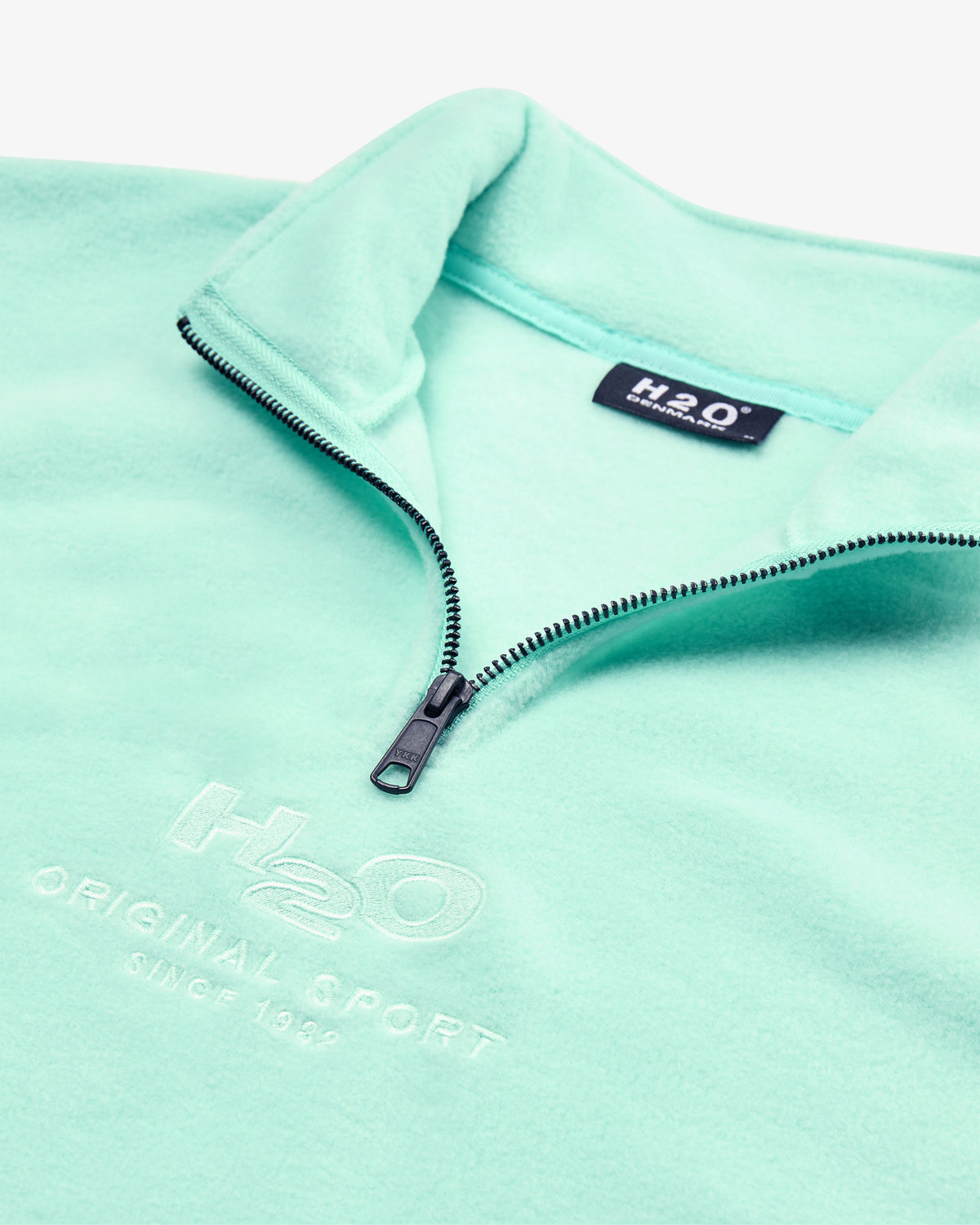 H2O Basic Blåvand 1/2 Zip Fleece Fleece 3007 Pastel Green