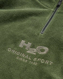 H2O Basic Blåvand 1/2 Zip Fleece Fleece 3020 Army