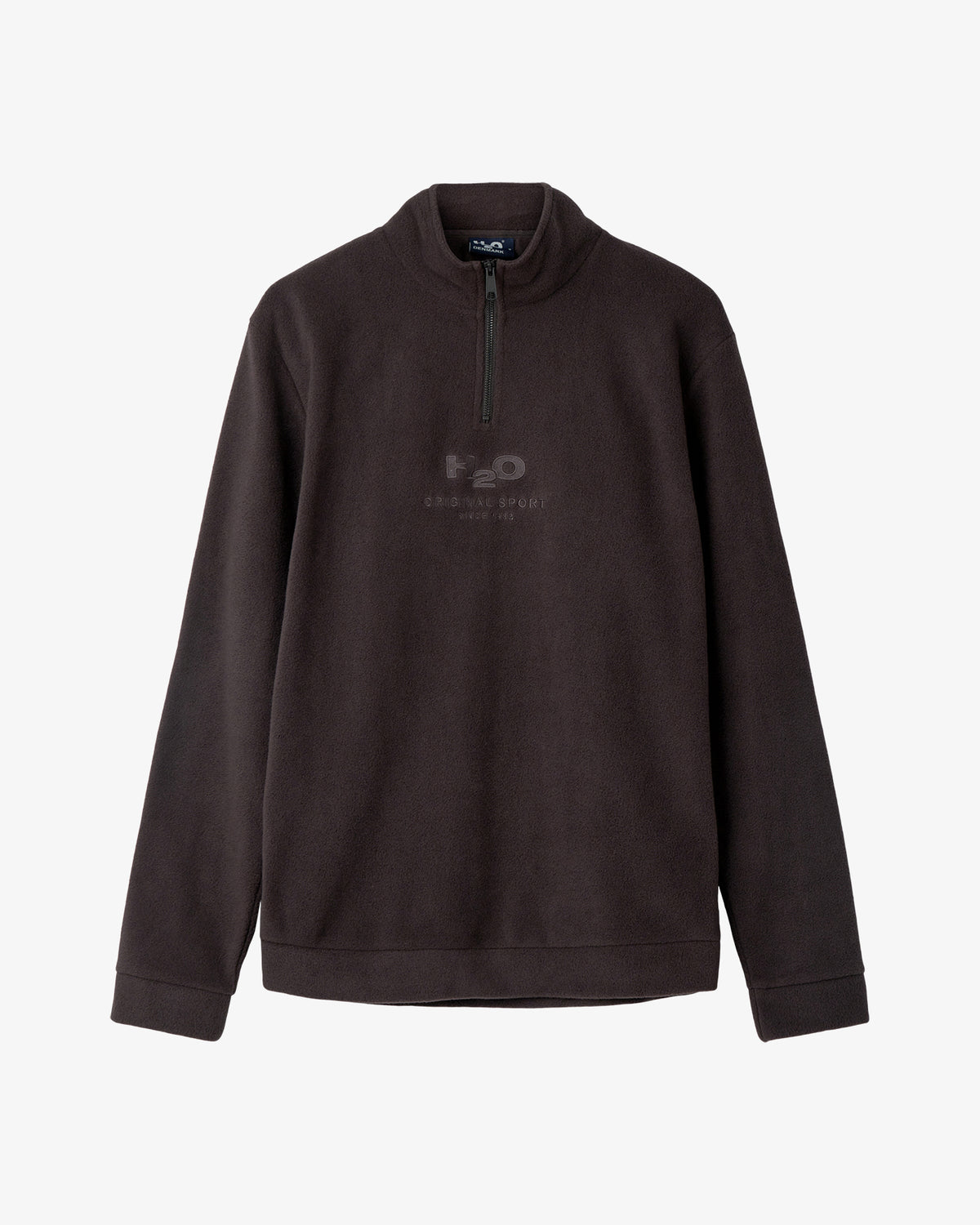 H2O Basic Blåvand 1/2 Zip Fleece Fleece 3582 Brown
