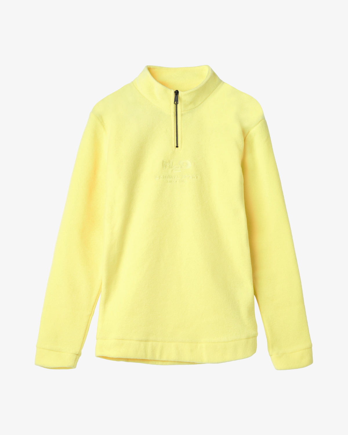 H2O Basic Blåvand 1/2 Zip Fleece Fleece 5015 Pastel Yellow
