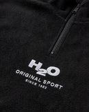 H2O Basic Blåvand 1/2 Zip Fleece Fleece 7020 Black/White