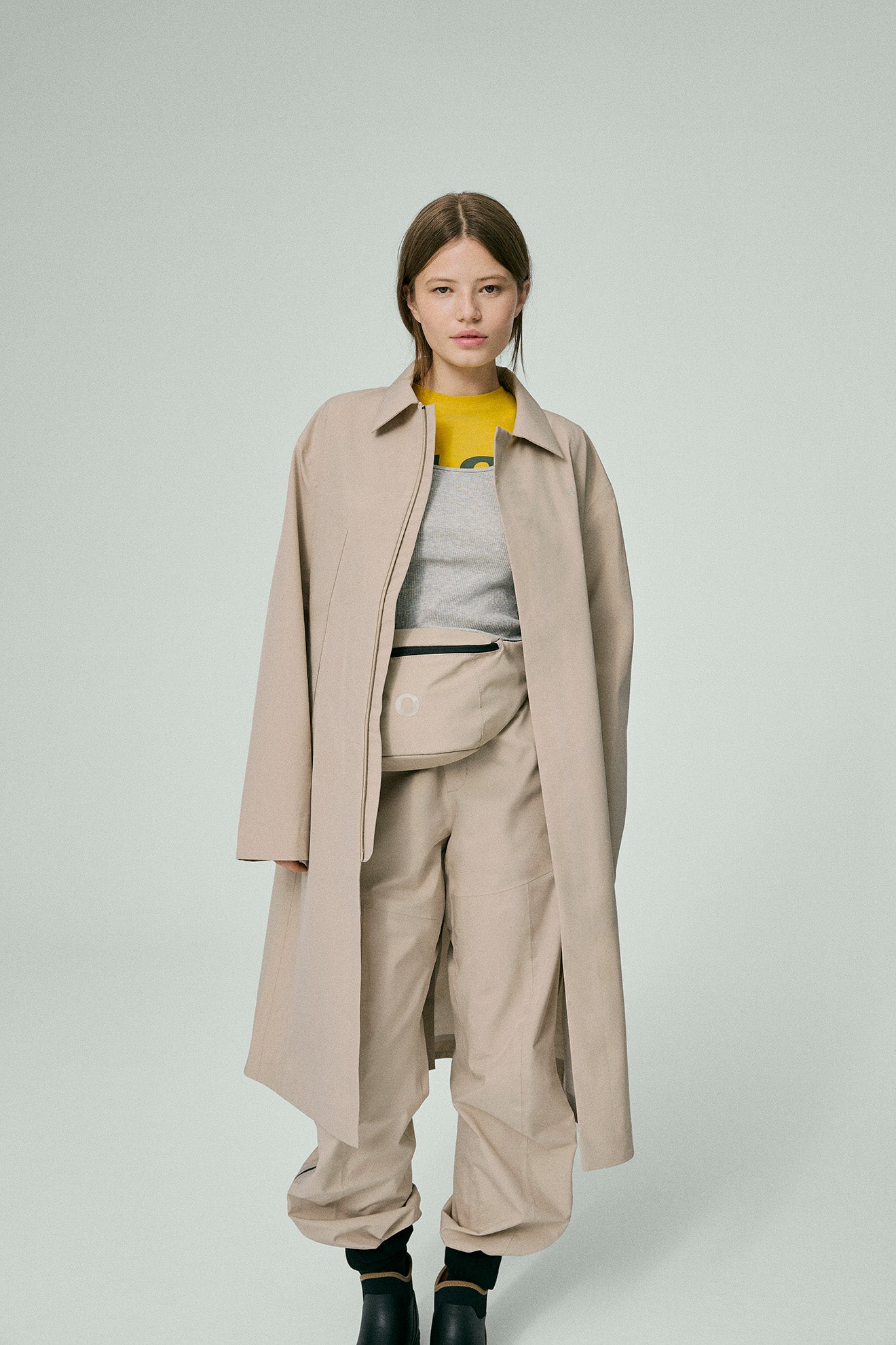 H2O Bornholm Regnfrakke Rain Wear 1034 Warm Grey